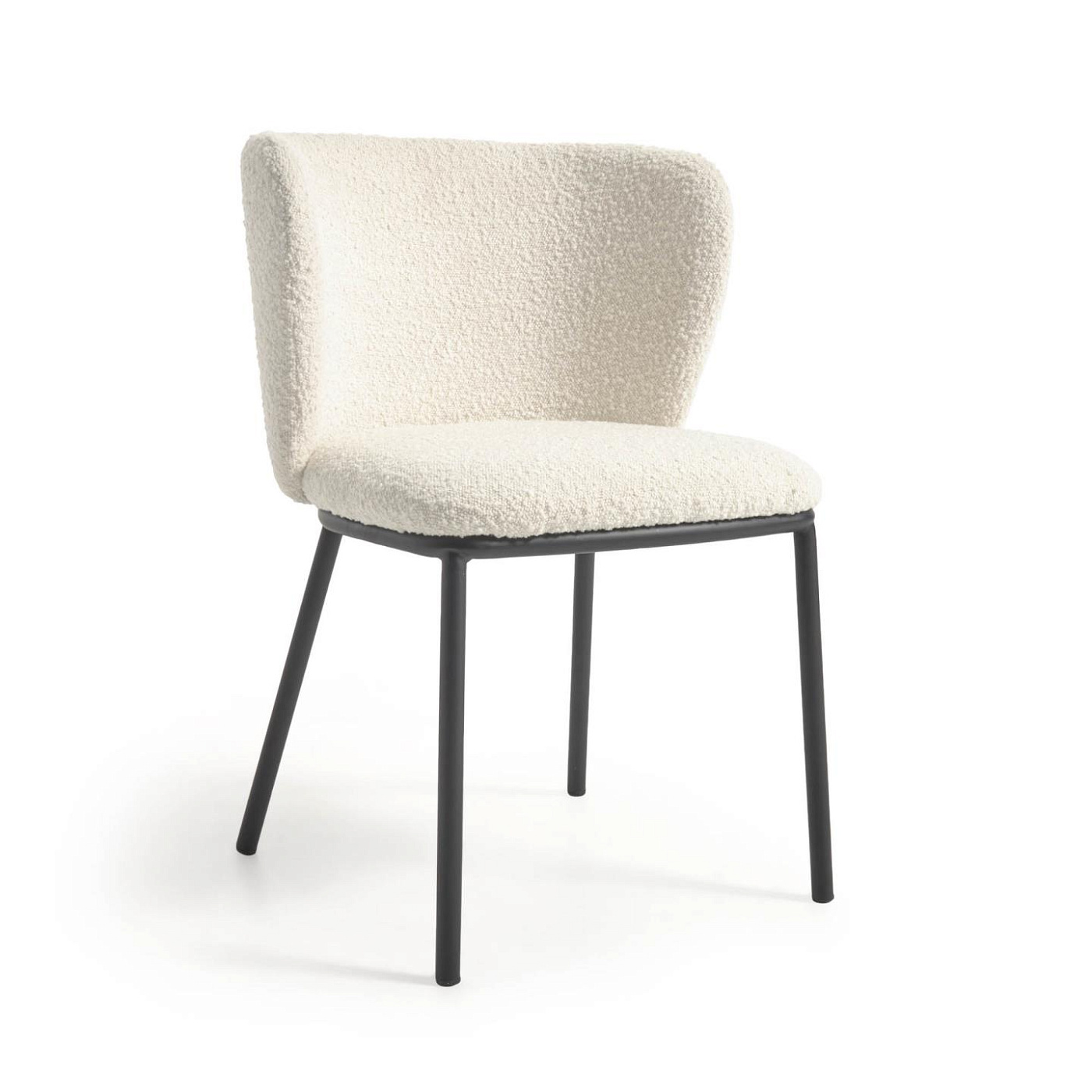 Изображение товара Стул La forma Ciselia 45x75x43 см текстиль цвет белый