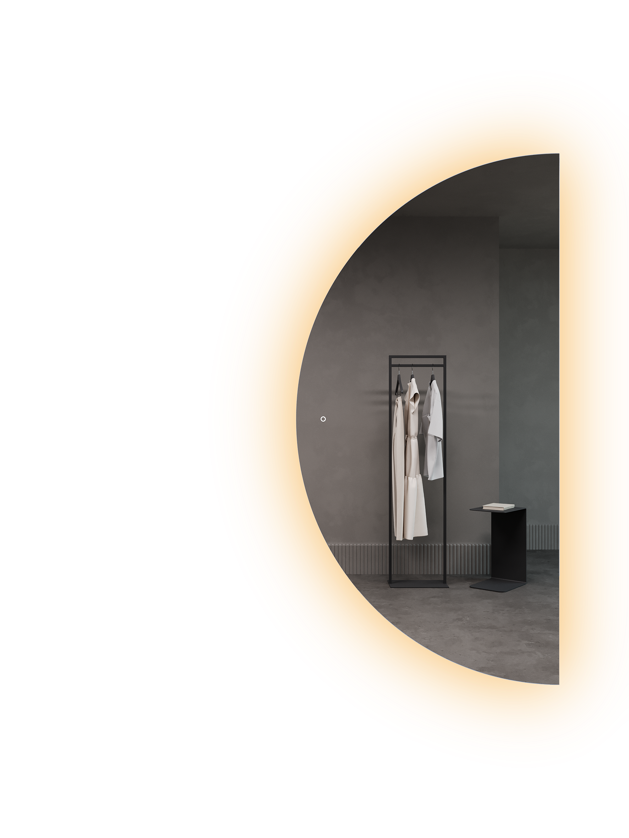 Изображение товара Зеркало для ванной Genglass Rontus GGL-07-XL-2 с подсветкой 100x200см Изображение товара Зеркало для ванной Genglass Rontus GGL-07-XL-2 с подсветкой 100x200см