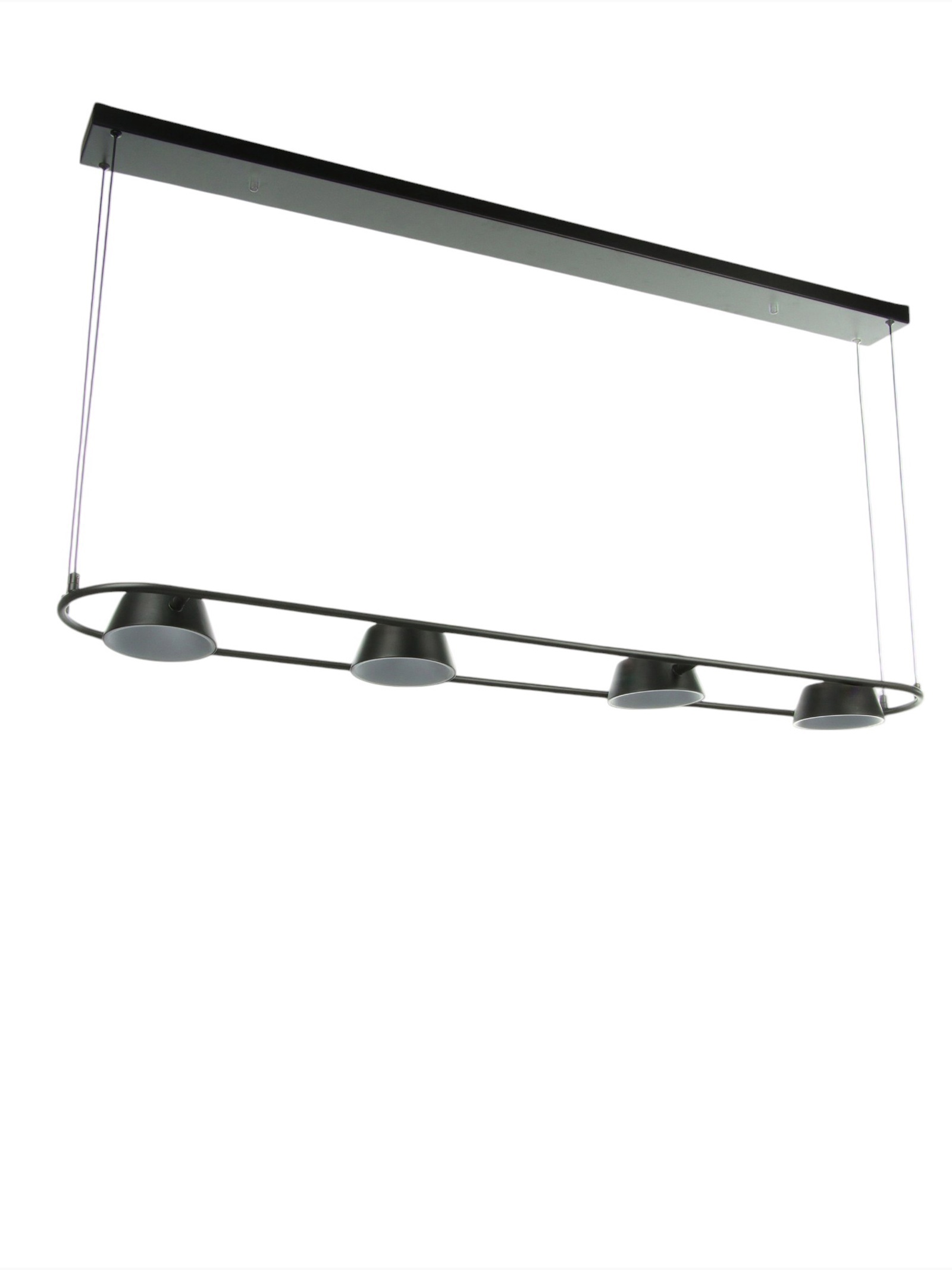 Изображение товара Люстра подвесная светодиодная Bayerlux 10386064 3 м² нейтральный белый свет цвет черный