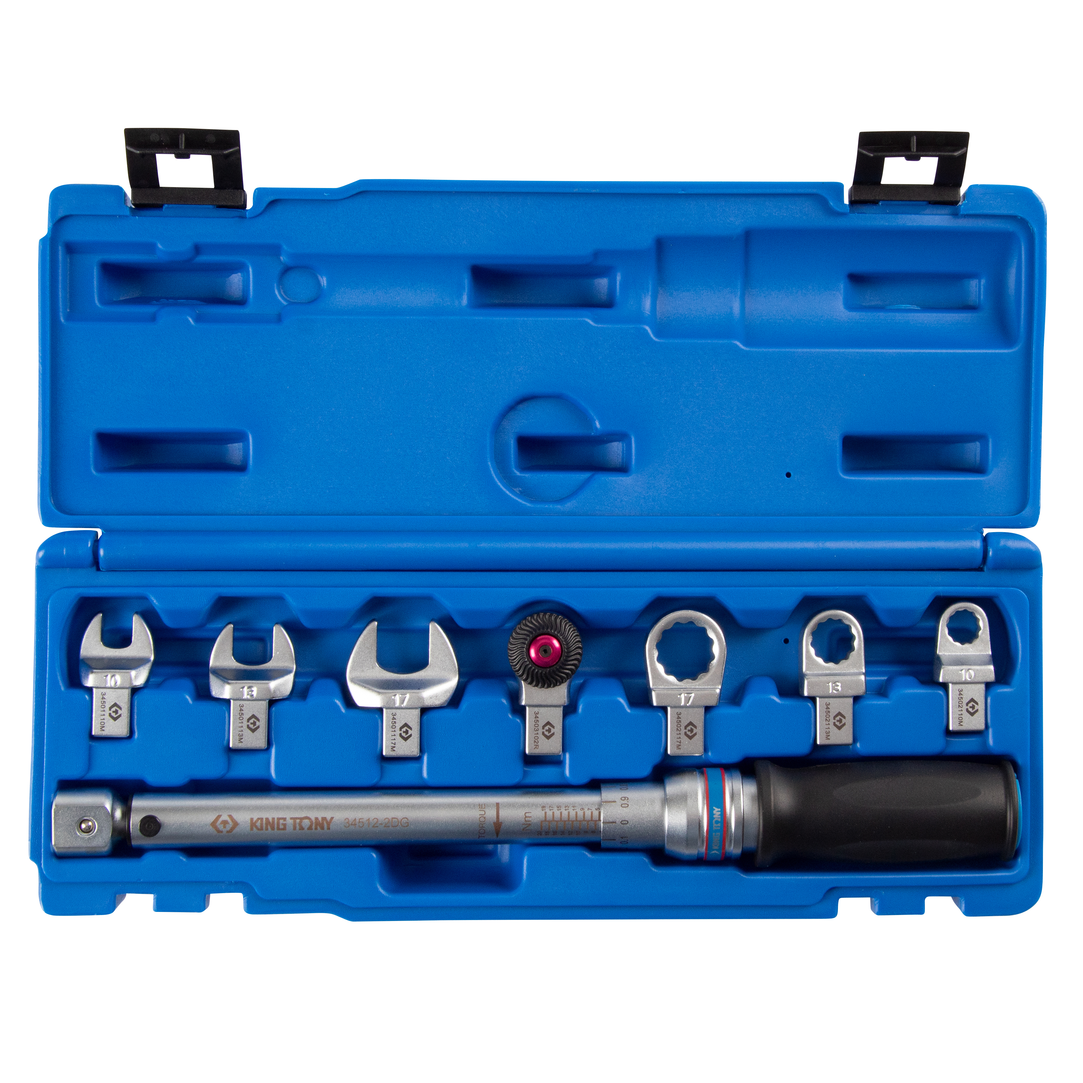 Изображение товара Динамометрический ключ King Tony 345102D08MR 9x12 мм 4-20 Нм щелчковый