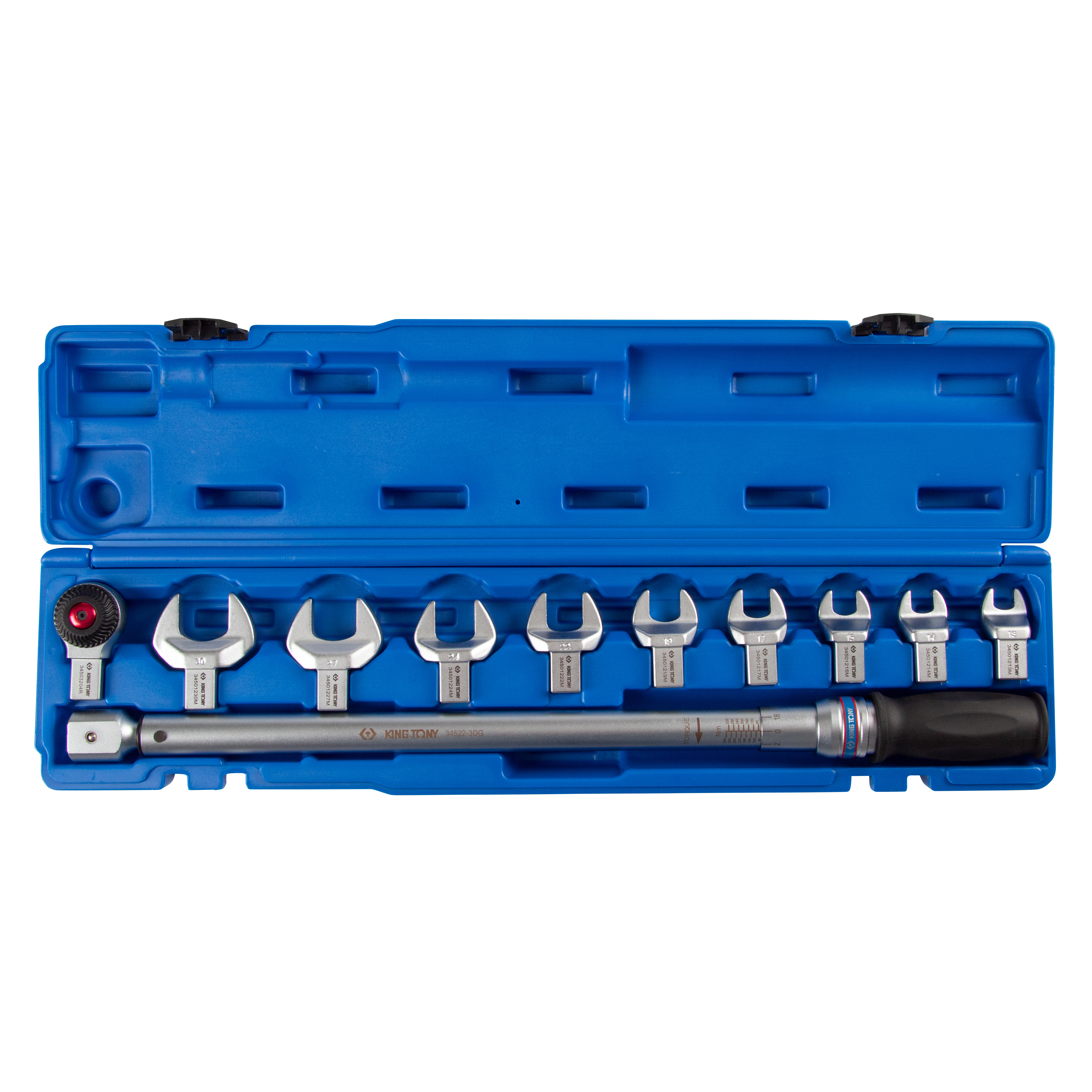 Изображение товара Динамометрический ключ KING TONY 345203D11MR 14x18 мм 60-340 Нм щелчковый