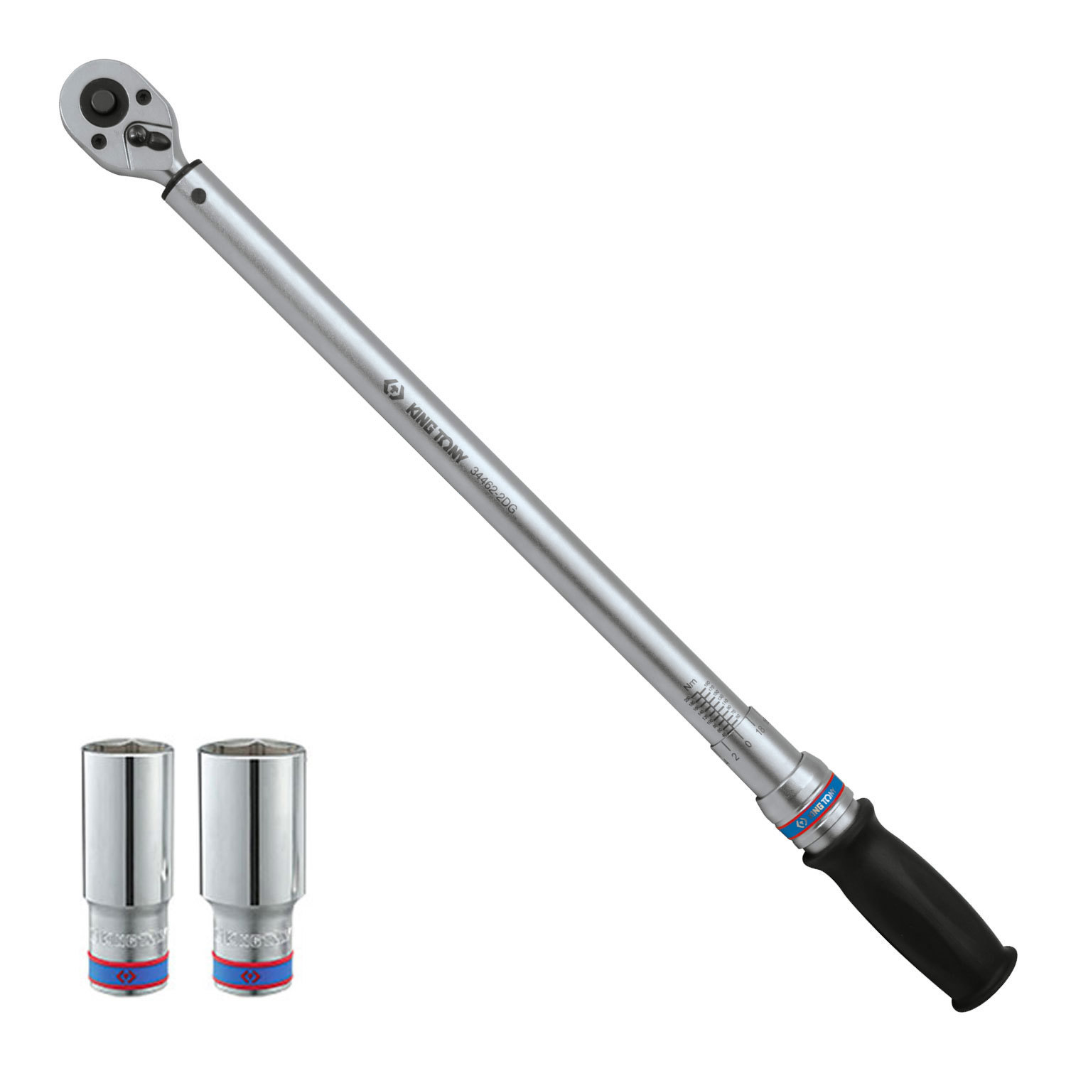 Изображение товара Динамометрический ключ King Tony Exact P34462-2DG 1/2 дюйма 60-340 Нм механический