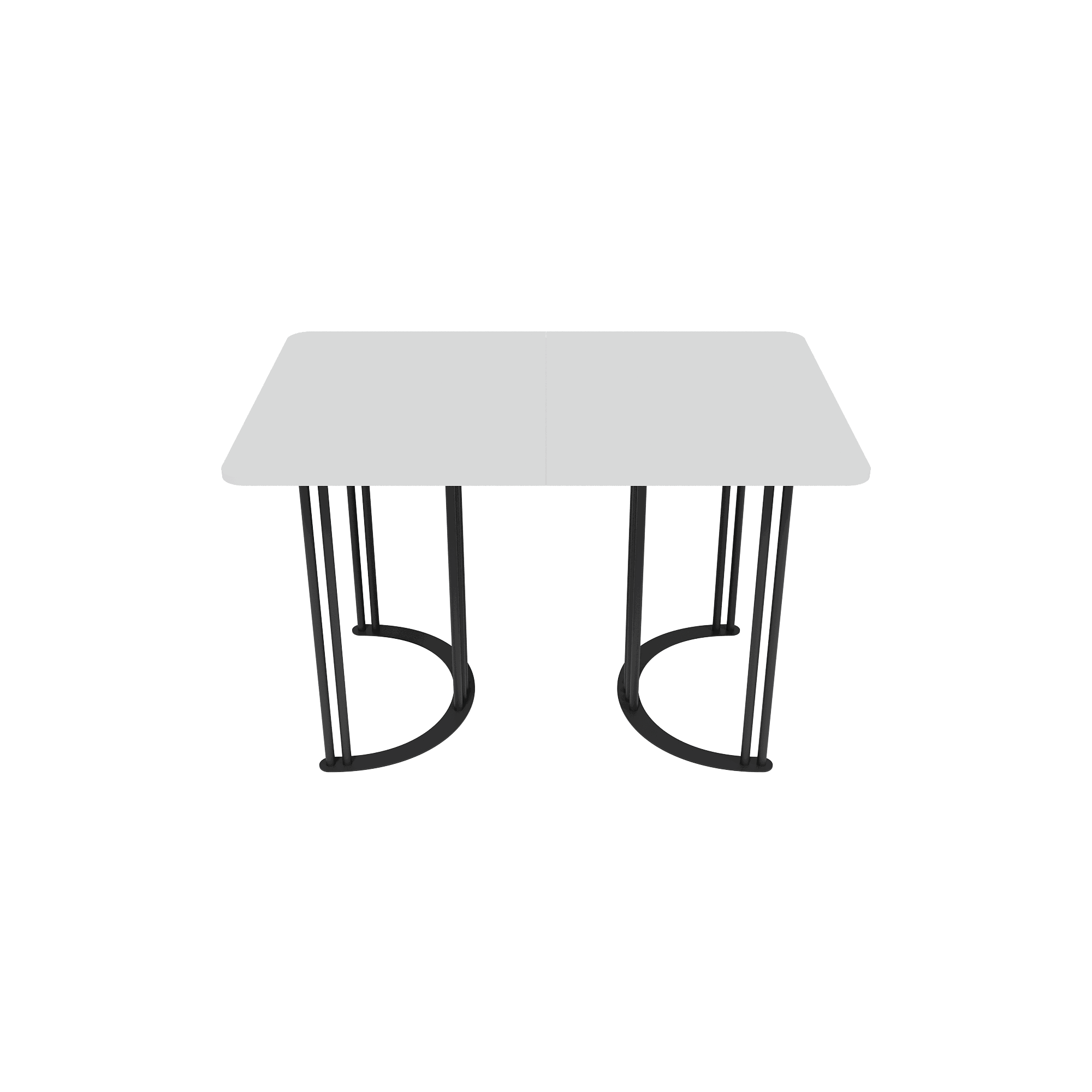 Изображение товара Стол-трансформер прямоугольный Genglass GGT-20-2-3-R-120-190-80 120x80 см лдсп цвет черный