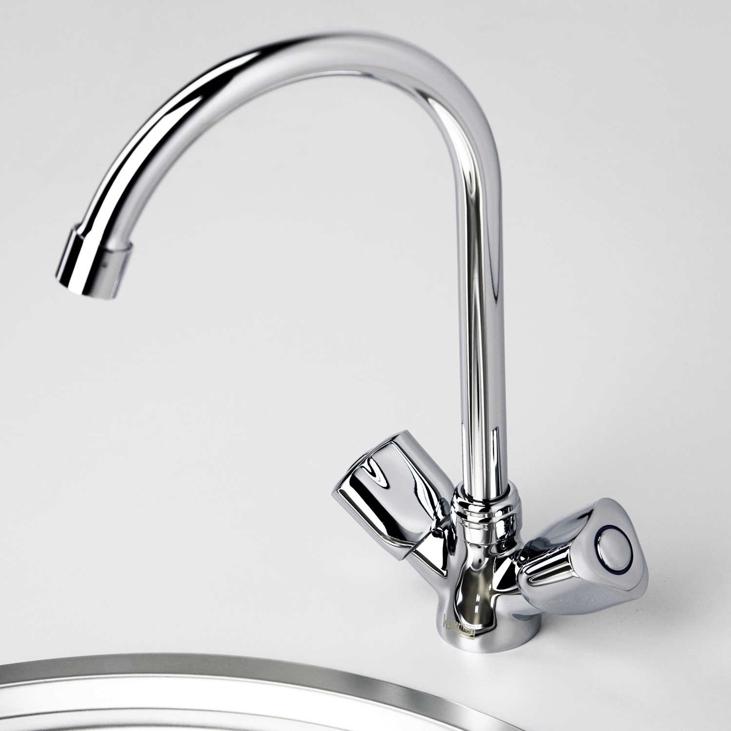 Изображение товара Смеситель для кухни Wasserkraft Amper, цвет хром Изображение товара Смеситель для кухни Wasserkraft Amper, цвет хром