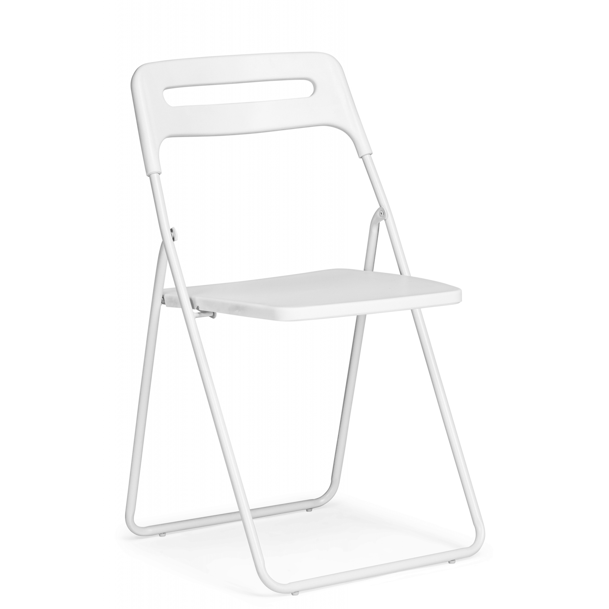 Изображение товара Складной пластиковый стул Woodville Fold 38x81x46 см белый