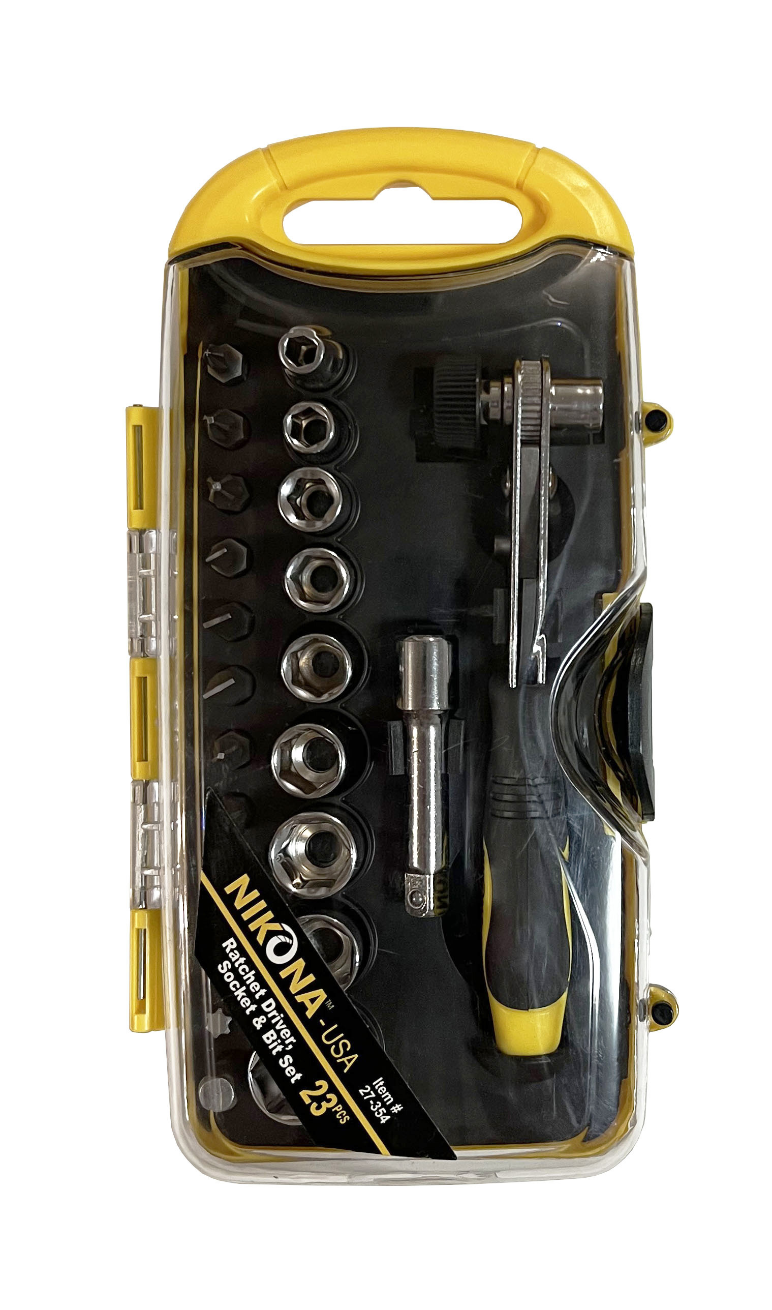 Изображение товара Набор отвертка со сменными насадками Nikona 27-354, 23 шт