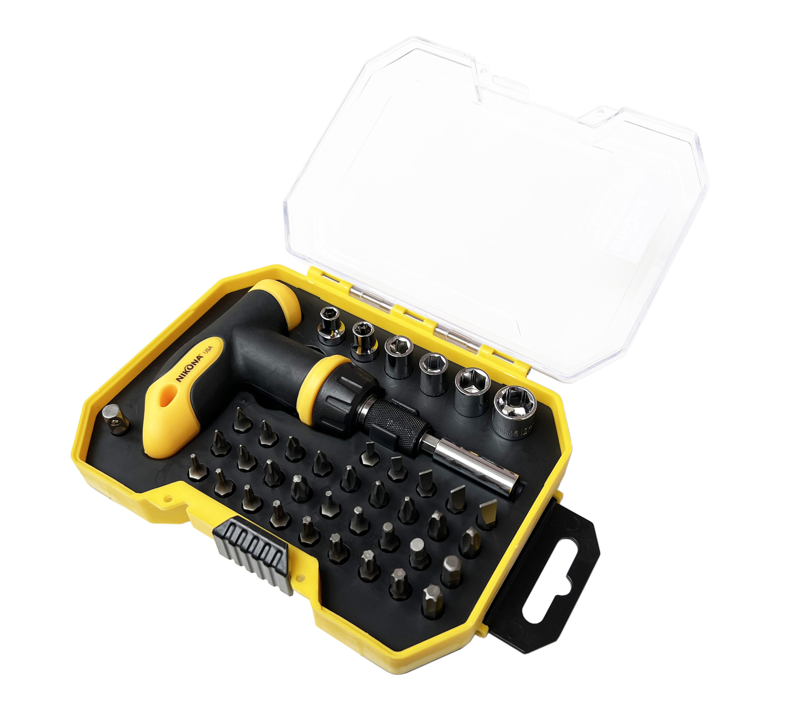 Изображение товара Набор отверток Nikona 27-641, 41 шт с сменными насадками и кейсом