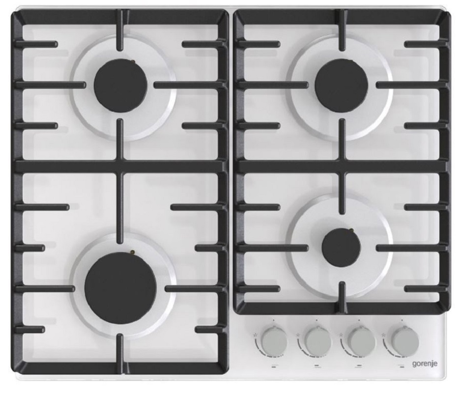Изображение товара Газовая варочная панель Gorenje 66 см 4 конфорки цвет белый