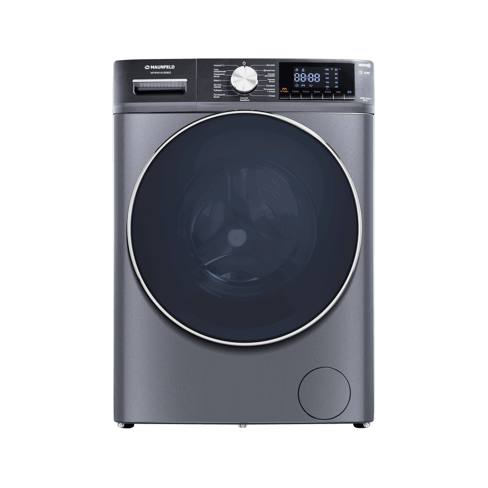 Изображение товара Стиральная машина Maunfeld MFWM1410SB02 10 кг нержавеющая сталь 84.7 см