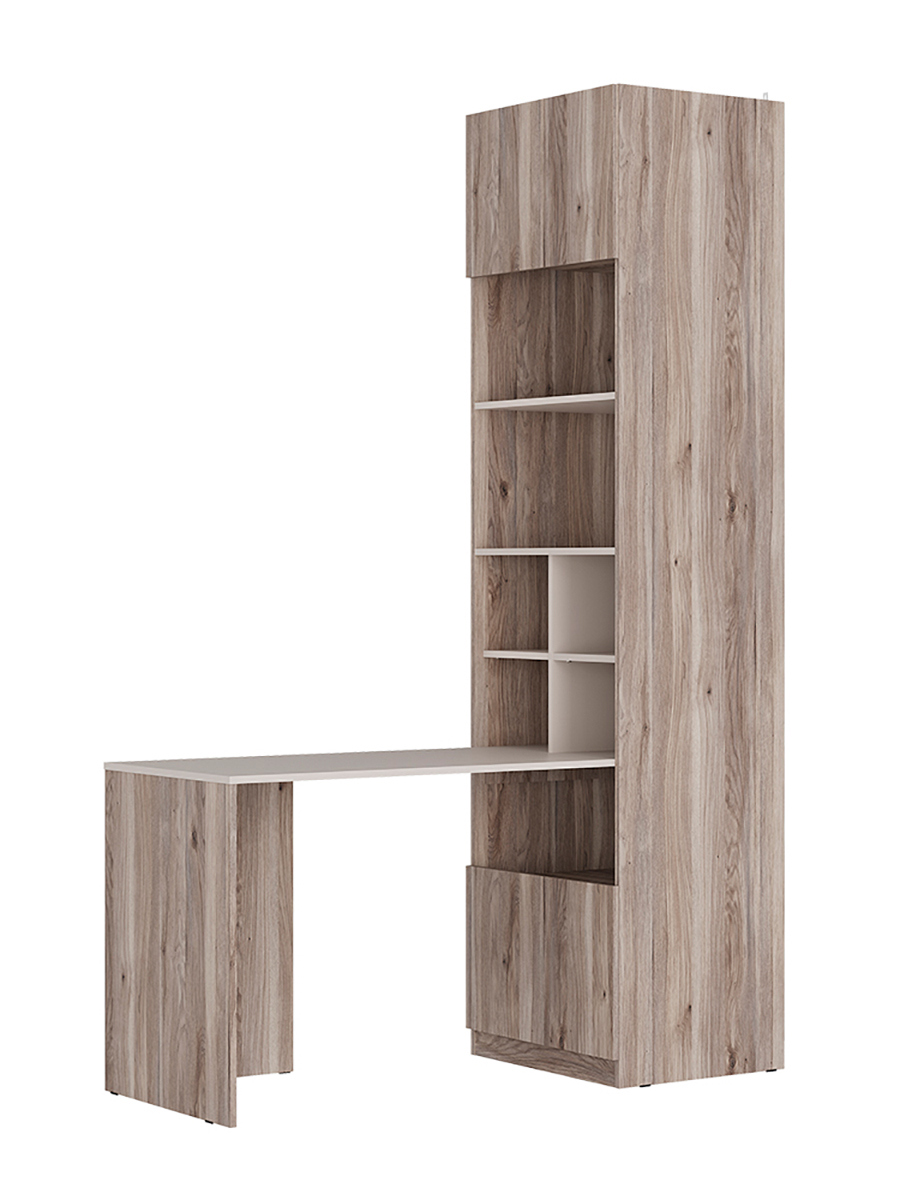 Изображение товара Современный стол-шкаф УРБАН из ЛДСП с полками и универсальным расположением