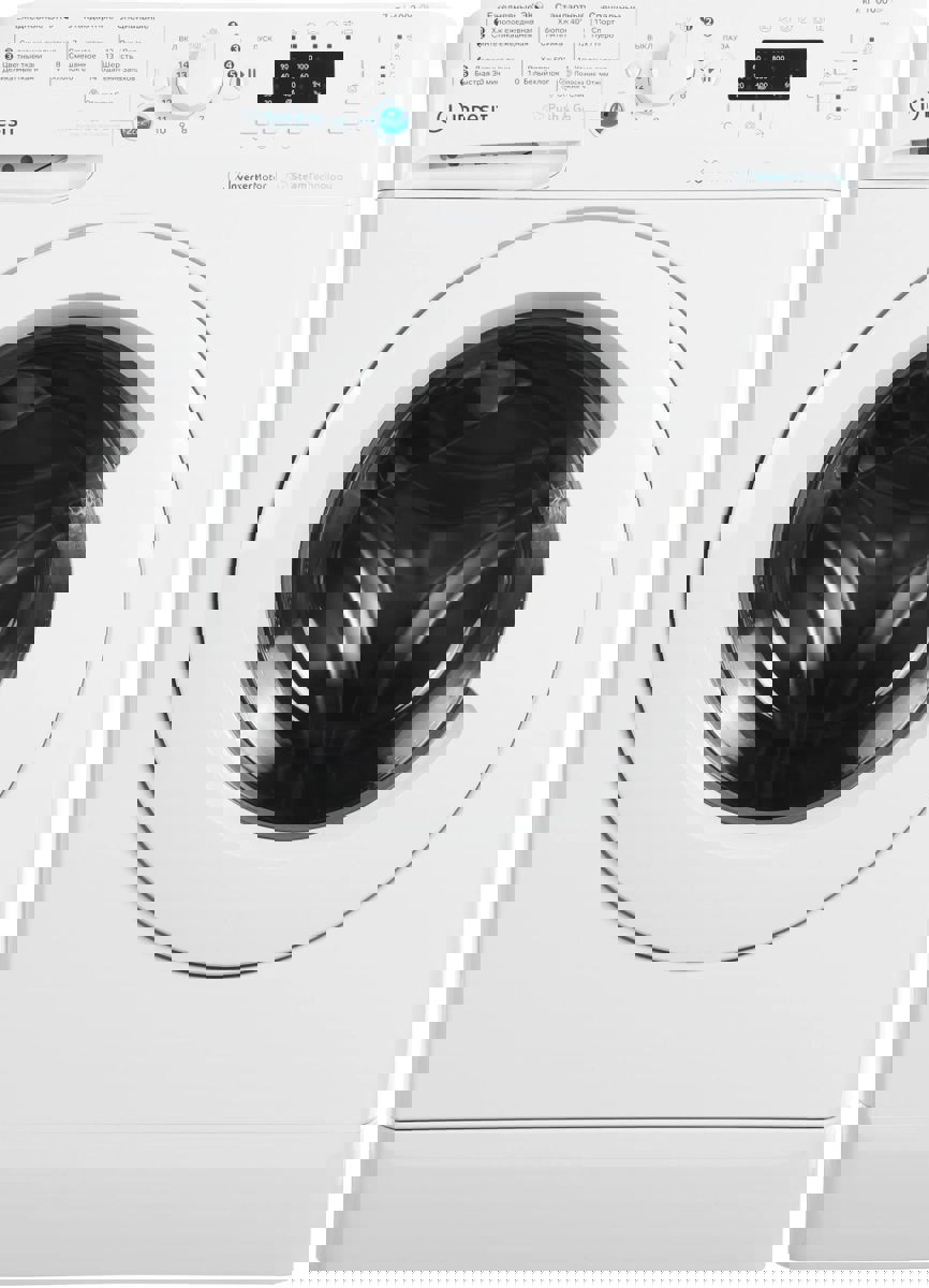 Изображение товара Стиральная машина Indesit 7109 WWV 7 кг белая узкая фронтальная