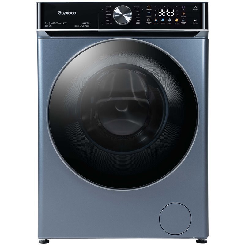 Изображение товара Отдельно стоящая стиральная машина Бирюса Wm-sc914_15 w 59.5x85x60 см 9 кг цвет синий