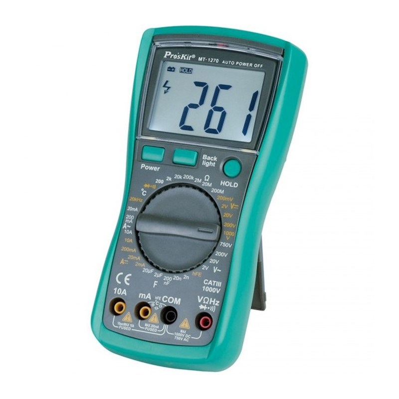Изображение товара Мультиметр цифровой Proskit MT-1270