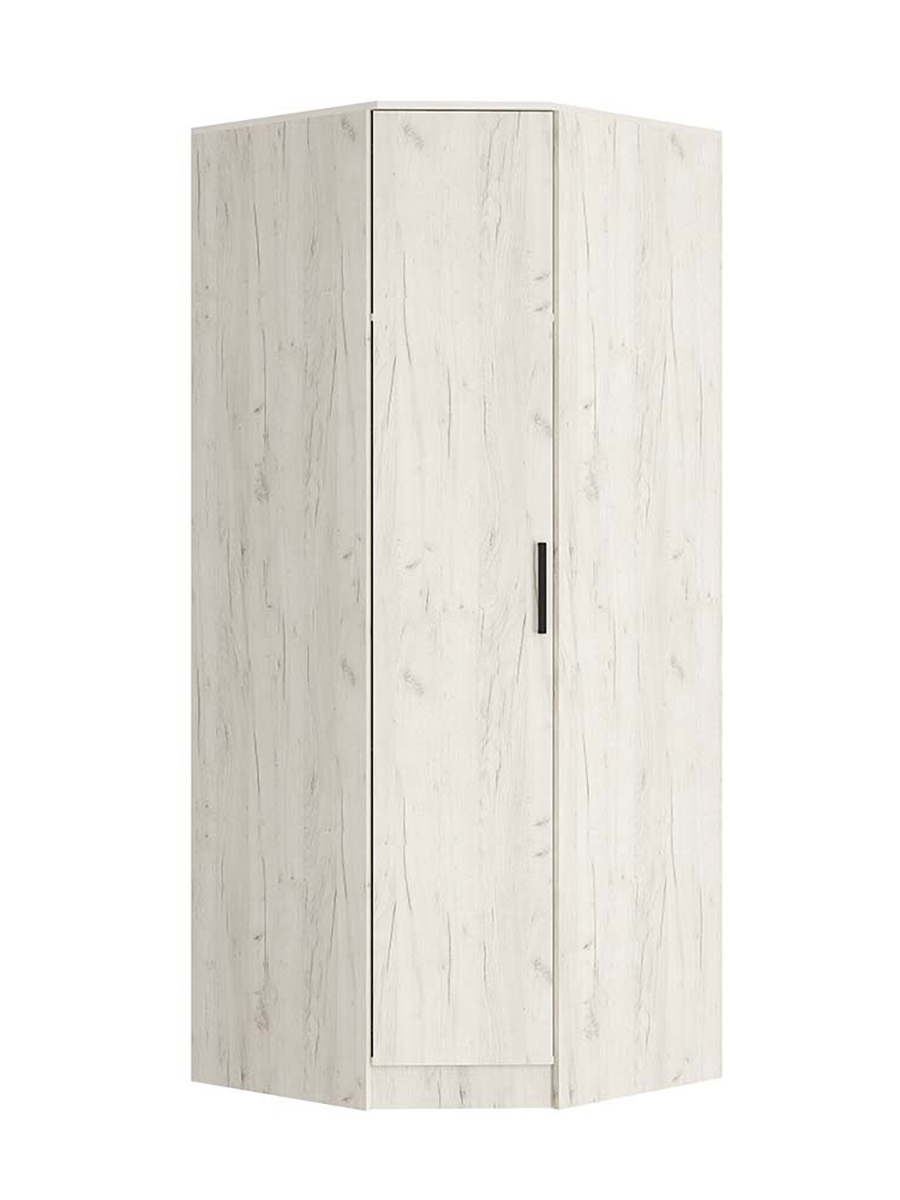 Изображение товара Шкаф распашной BTS Фиеста 87.6x221.6х87.6 см дуб крафт белый современный стиль