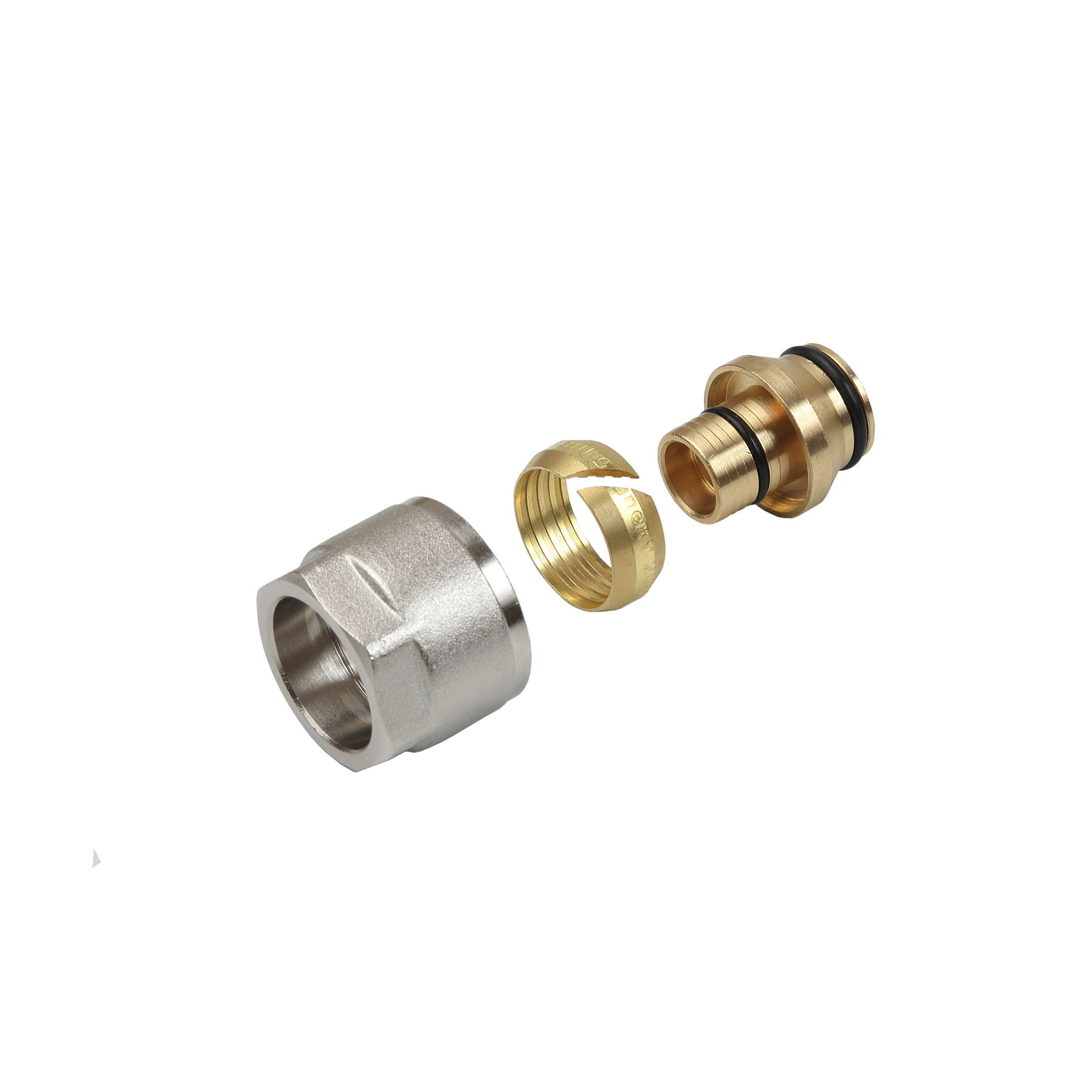 Изображение товара Переходник компрессионный PEX 20х2.8-G 3/4 Евроконус SANEXT 2 шт