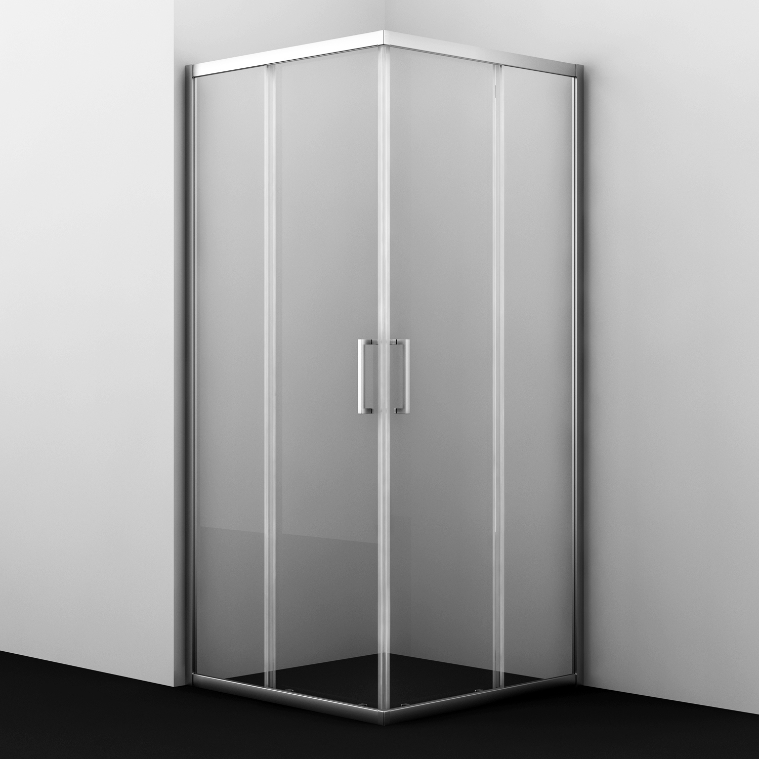 Изображение товара Душевой уголок WasserKRAFT Main 41S03 с раздвижной дверью 90x90 см