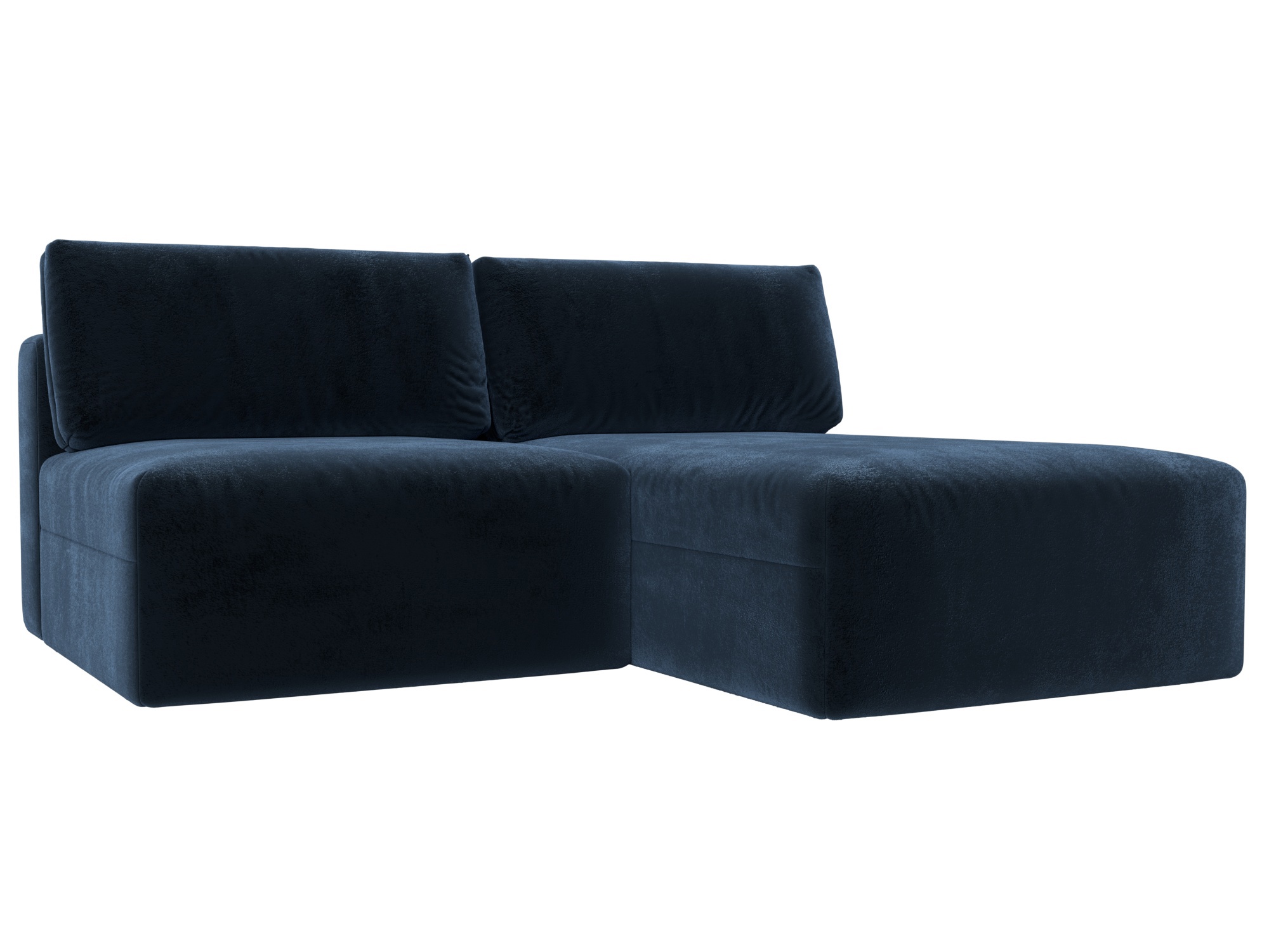 Изображение товара Угловой модульный диван Лига-060 НПБ из велюра с ящиками и механизмом Еврокнижка