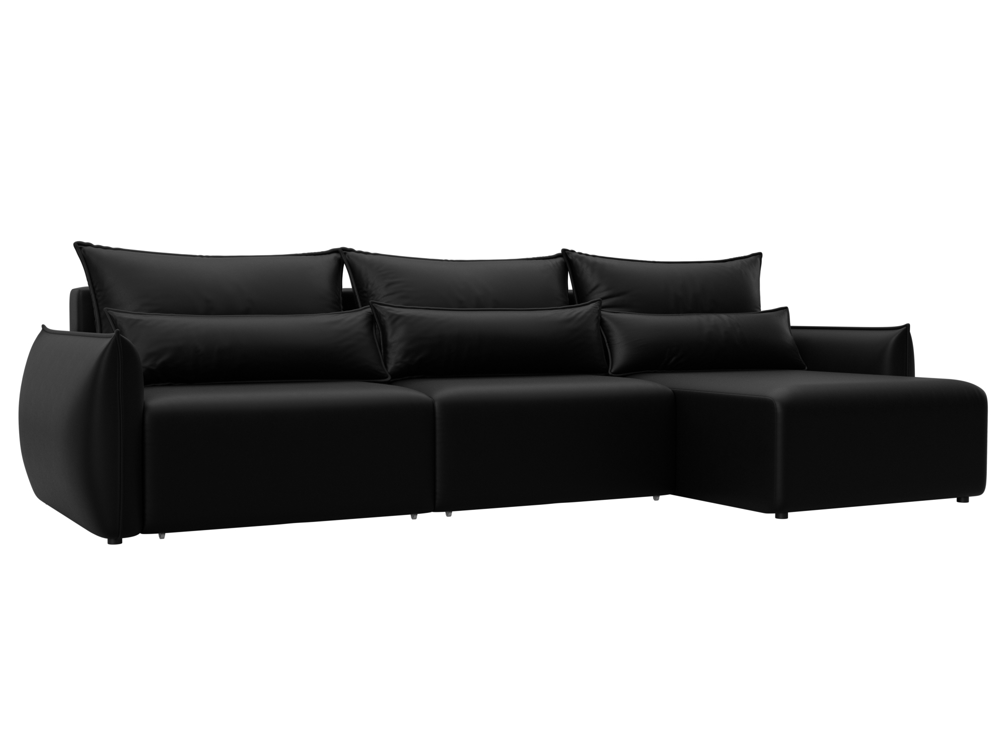 Изображение товара Угловой раскладной диван Лига-051 НПБ Лонг с эко-кожей и ящиком Изображение товара Угловой раскладной диван Лига-051 НПБ Лонг с эко-кожей и ящиком