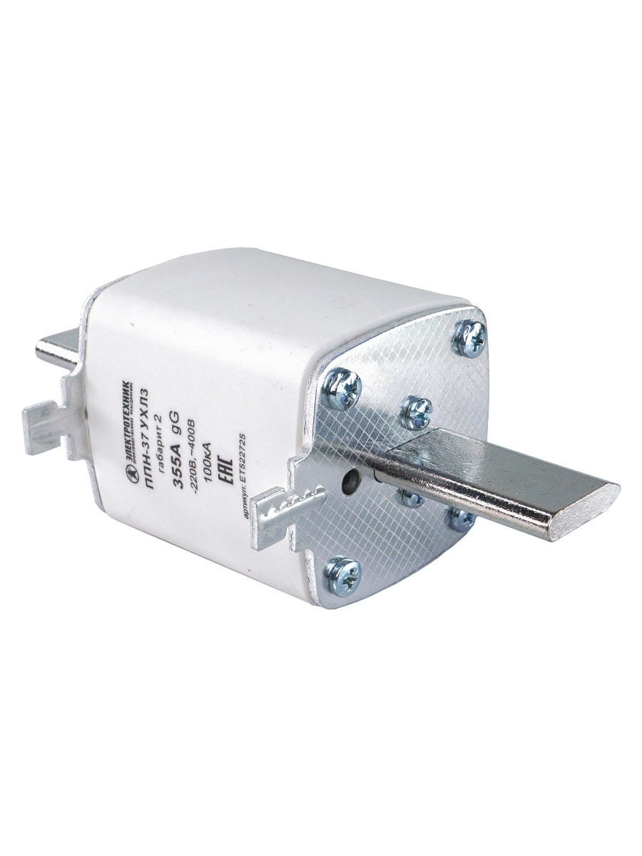 Изображение товара Плавкая вставка ППН-37 УХЛ3 355А габарит 2 IP00 ЭТ