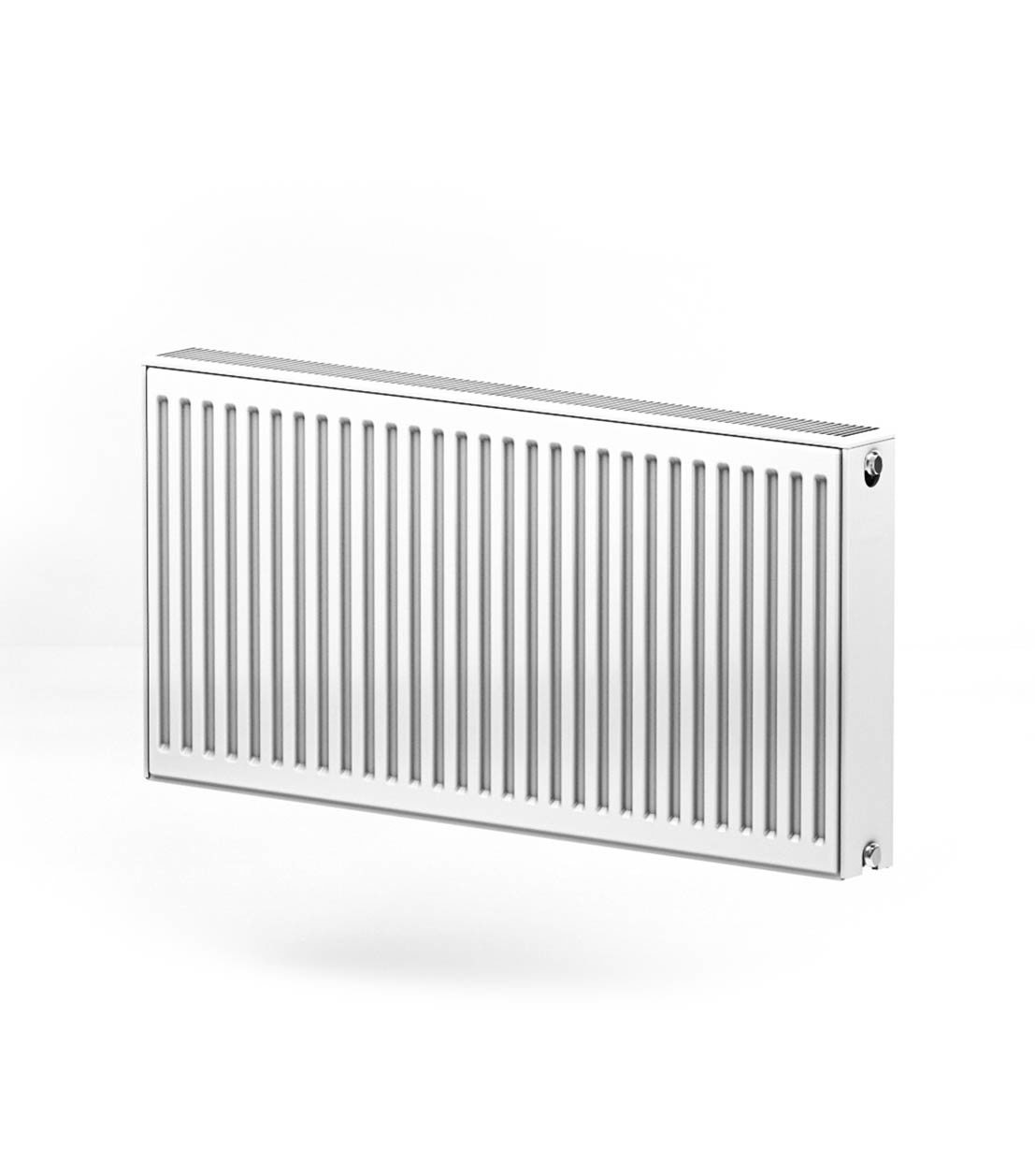 Изображение товара Радиатор панельный Gekon Compact 22 300x1200 мм боковое подключение сталь белый с кронштейном