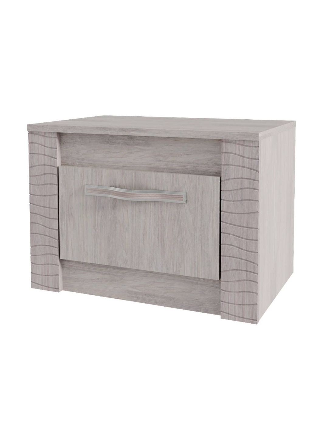 Изображение товара Тумба прикроватная BTS 56.4x40x37.2 см ясень белый с ящиком