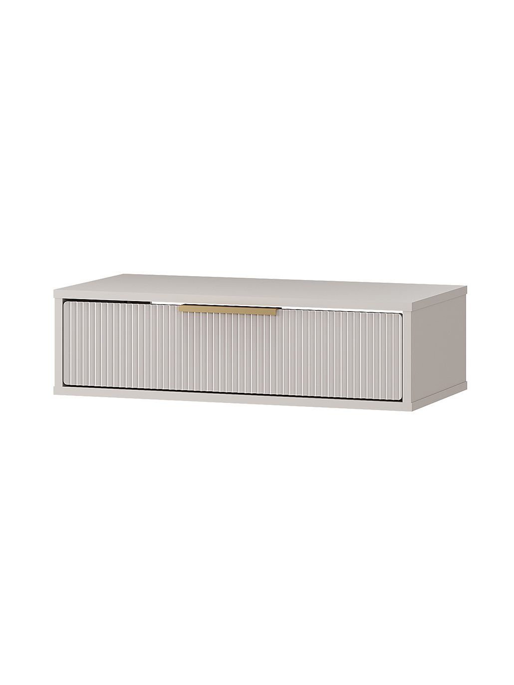 Изображение товара Тумба прикроватная Bts 72x20.2x35.4 см 1 ящик ЛДСП цвет кашемир