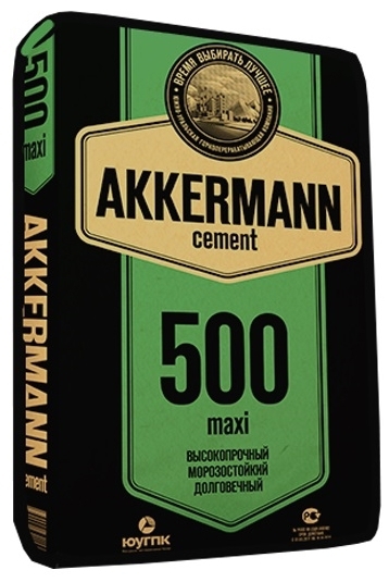 Изображение товара Цемент Akkermann M500 ЦЕМ II В-Ш 42.5 Н 50 кг