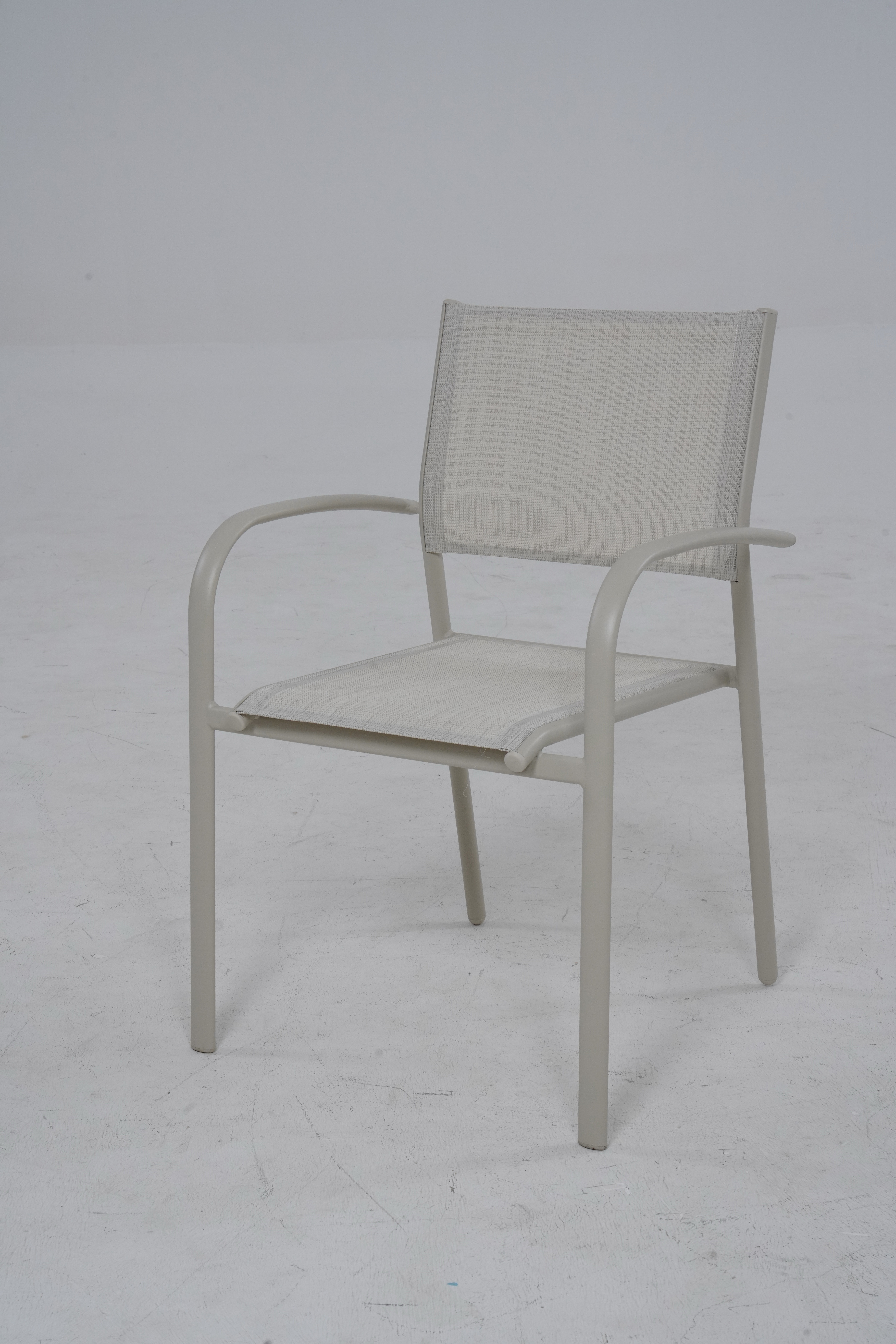 Изображение товара Стул садовый BEGINIA Lazo металл бежевый 56x57x85 см удобное садовое кресло