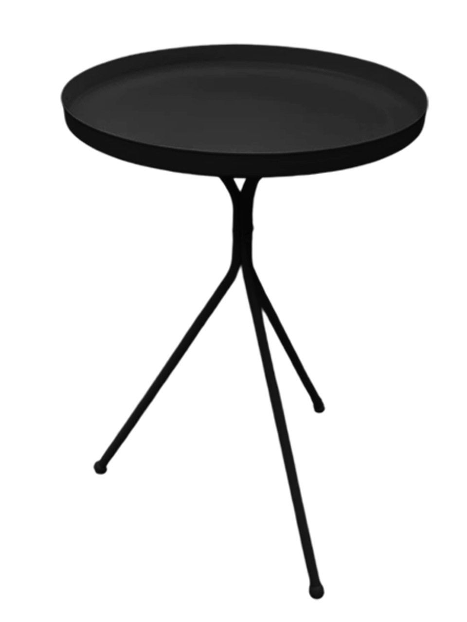 Изображение товара Журнальный столик Sheffilton SHT-CT95/SHT-СЖ81 черный 51x35 см металл современный дизайн