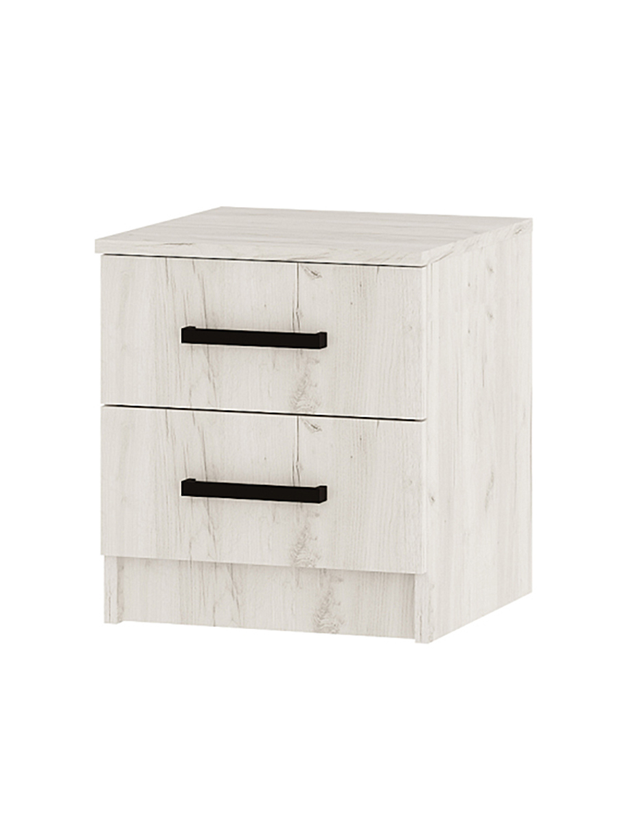 Изображение товара Прикроватная тумба BTS 40x45x41 см белый дуб крафт современный дизайн