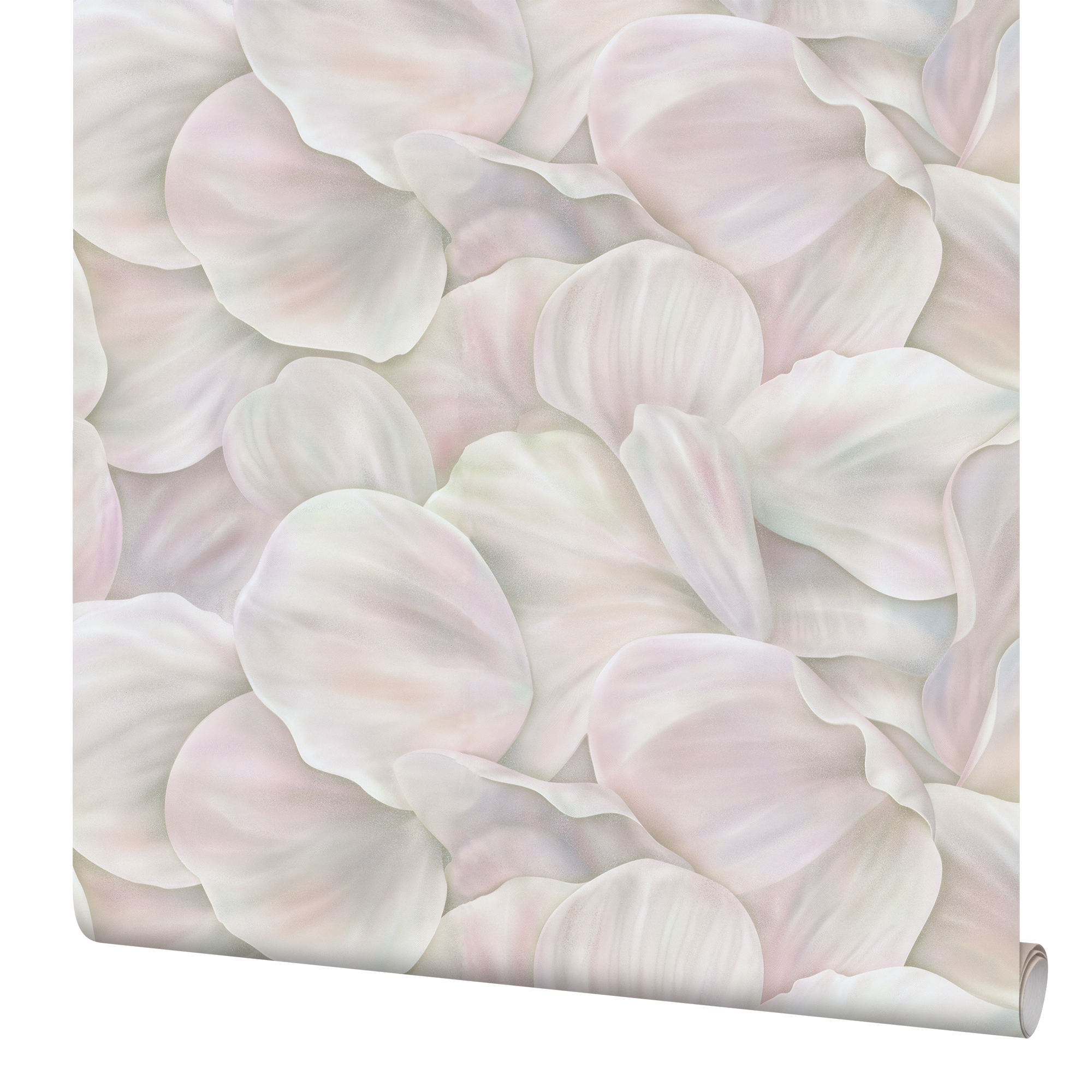 Изображение товара Обои флизелиновые Palitra Home Lepestok зеленые 1.06 м HC72491-52