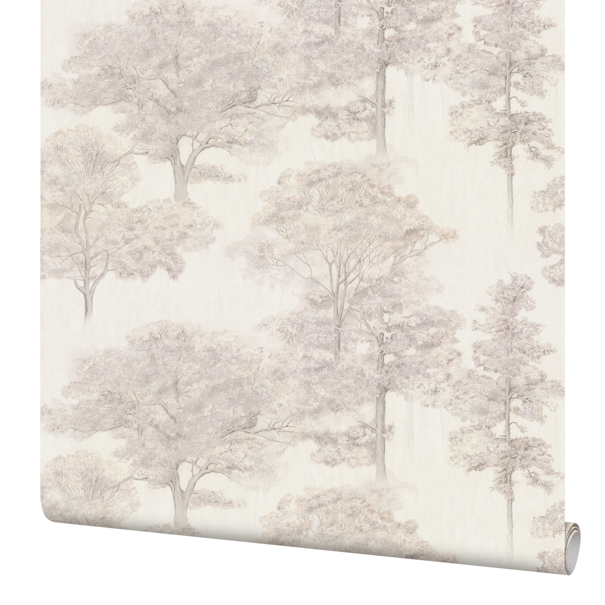 Изображение товара Обои флизелиновые Palitra Home Taina Lesa бежевые 1.06 м HC72463-21