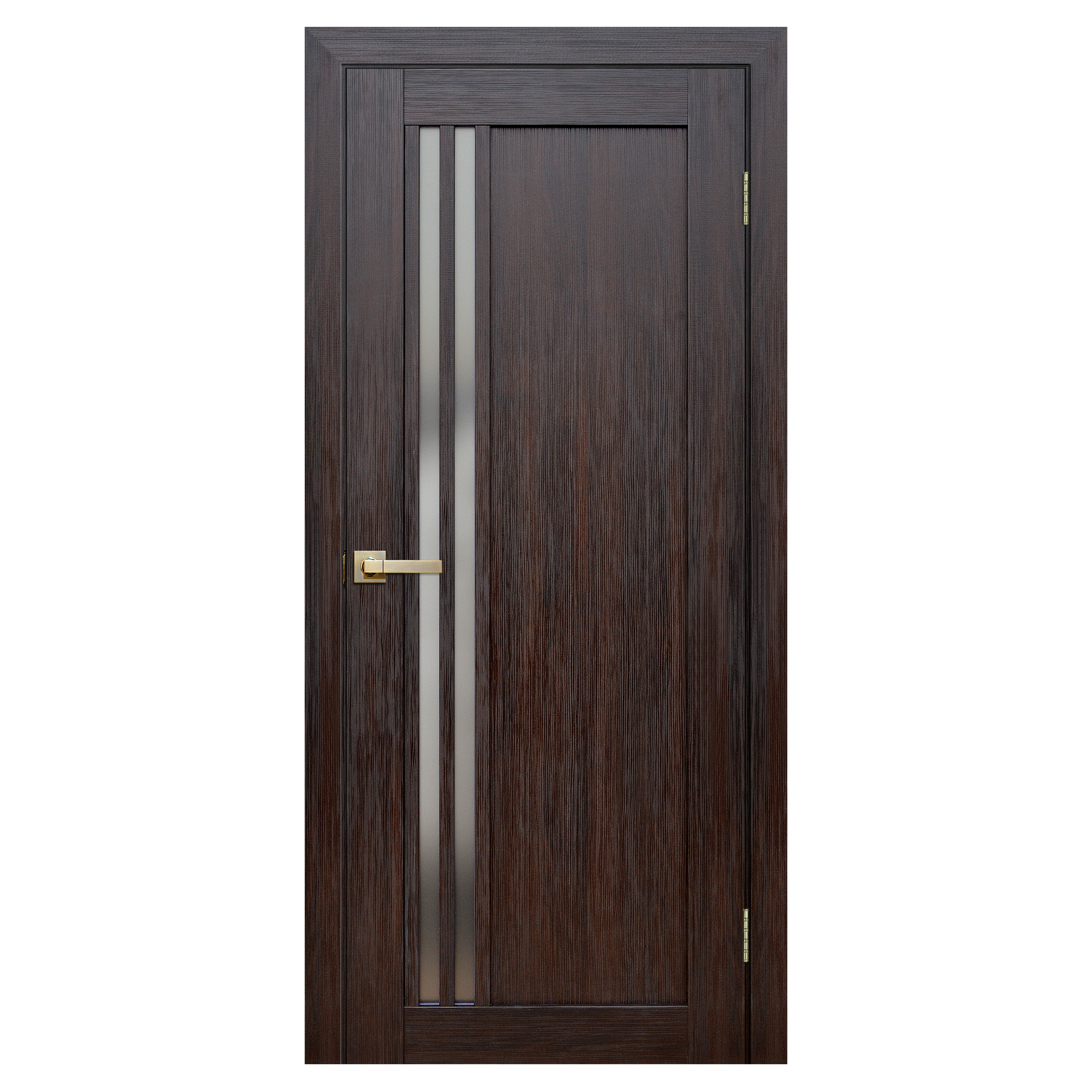 Дверь межкомнатная глухая Artens Дукато 80x200 см Hardflex цвет акация с замком и петлями - 1