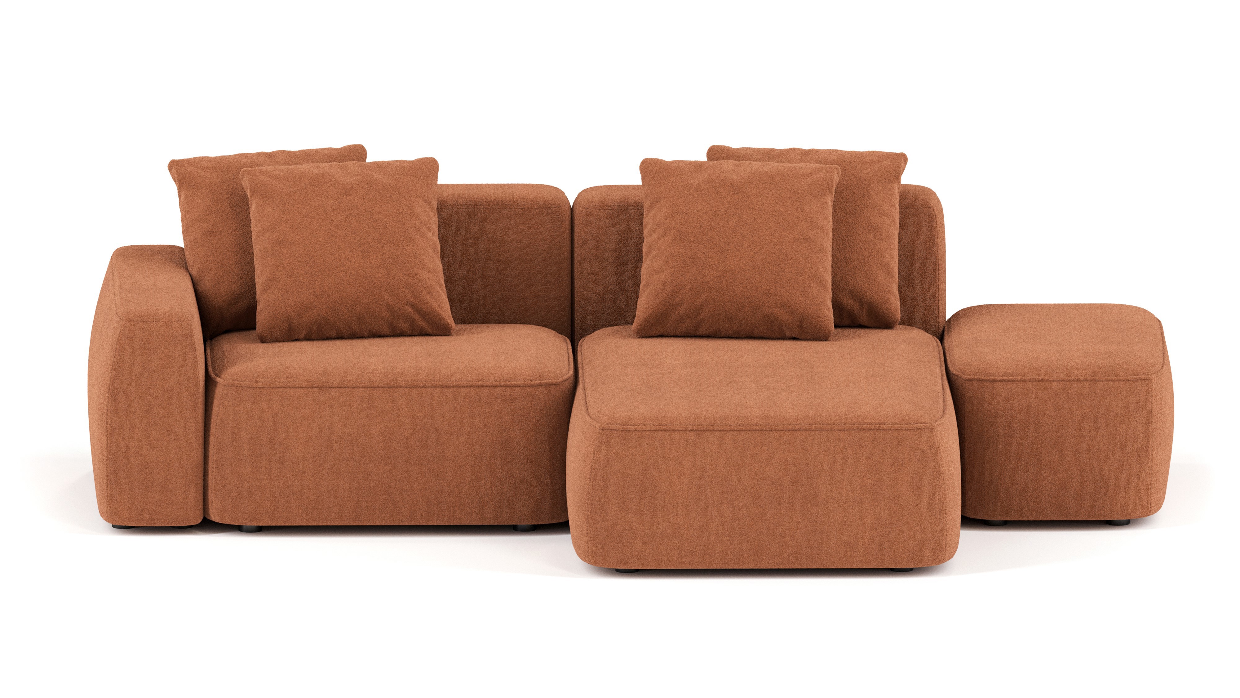 Изображение товара Практичный модульный диван Mebelroom 290x74x160 см в стиле лофт