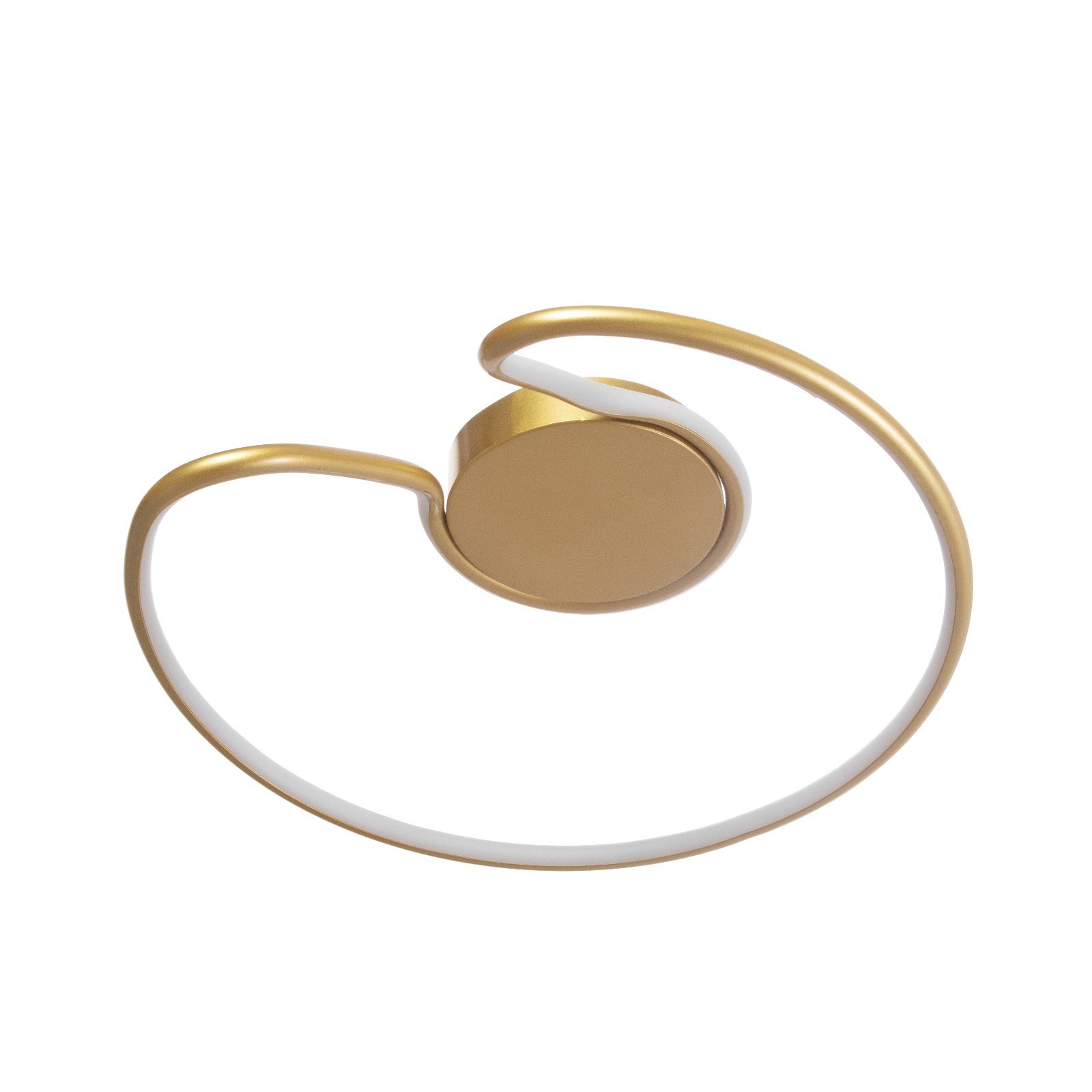 Изображение товара Люстра потолочная светодиодная Bayerlux 9937142 3 м² теплый белый золотая