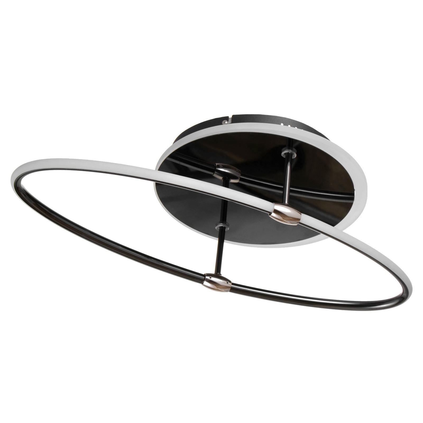 Изображение товара Люстра потолочная светодиодная Bayerlux 9215554 3м² нейтральный белый свет черный