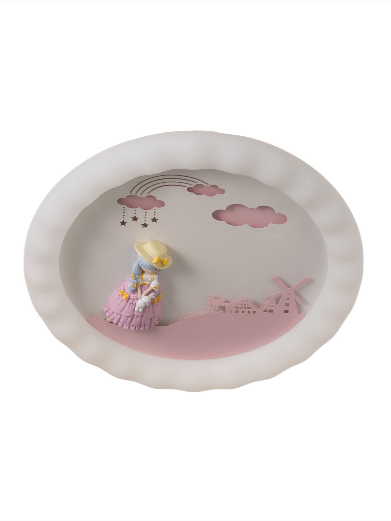 Изображение товара Люстра потолочная светодиодная Bayerlux 10534303 разноцветный дизайн 50х50см