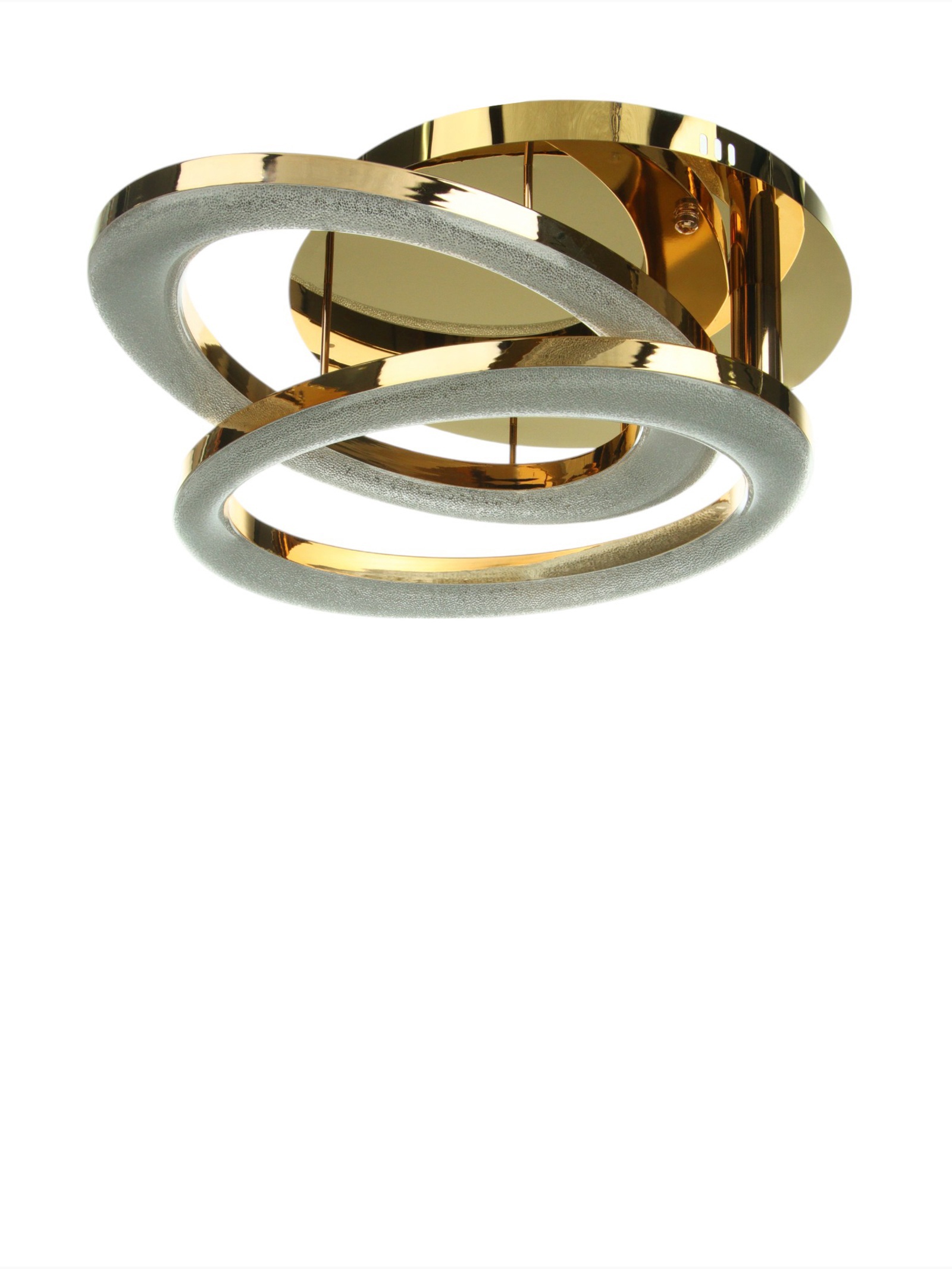 Изображение товара Люстра потолочная светодиодная Bayerlux 10553525 3 м² регулируемый белый свет цвет жёлтый/золотой