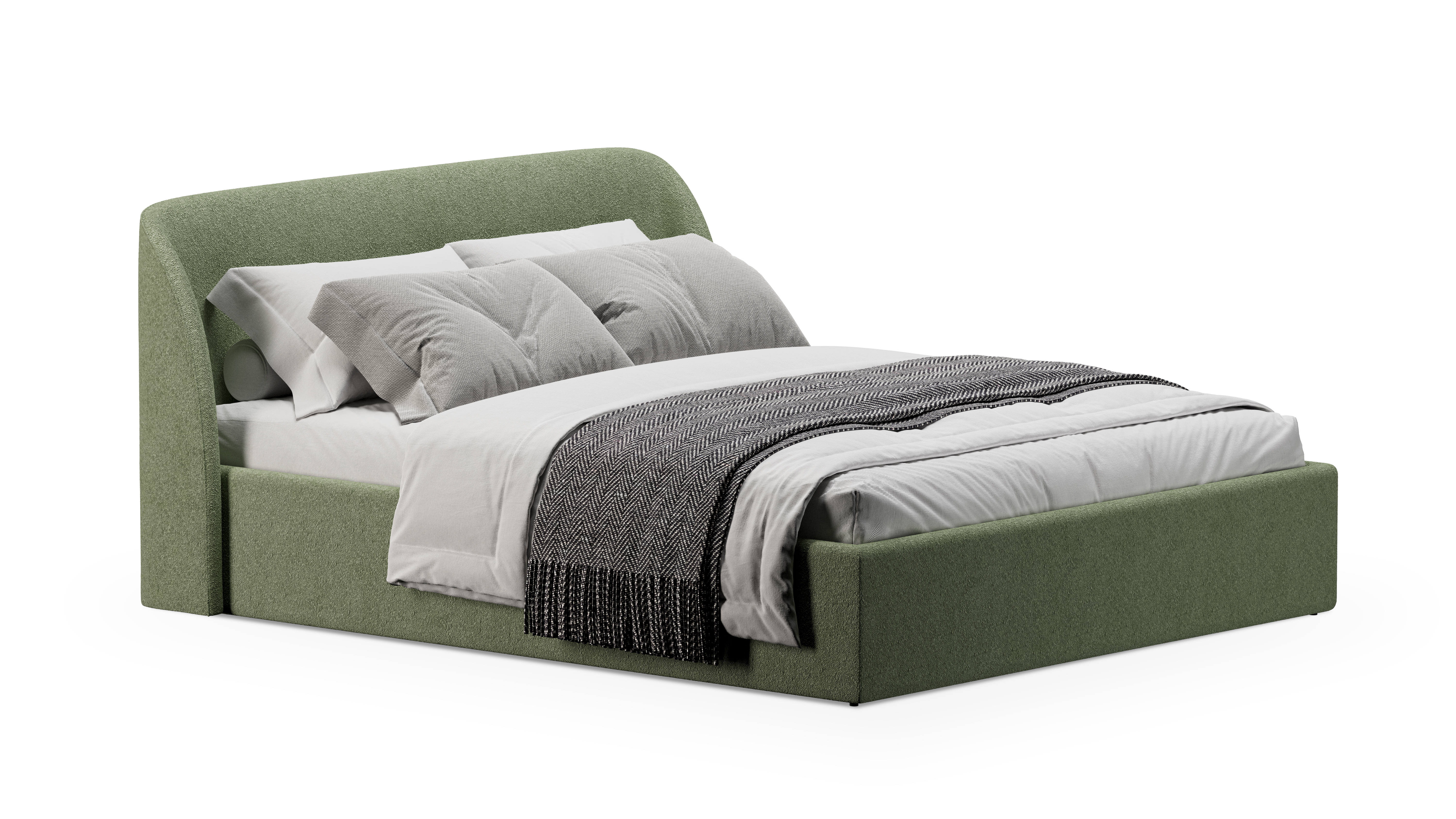 Изображение товара Кровать Mebelroom Мосс Соул618 с ящиками и подъемным механизмом 183x95 см