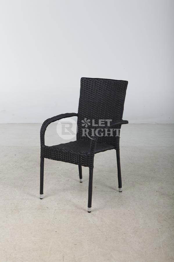 Изображение товара Стул садовый BEGINIA Elia 55x65x94 см металл коричневый