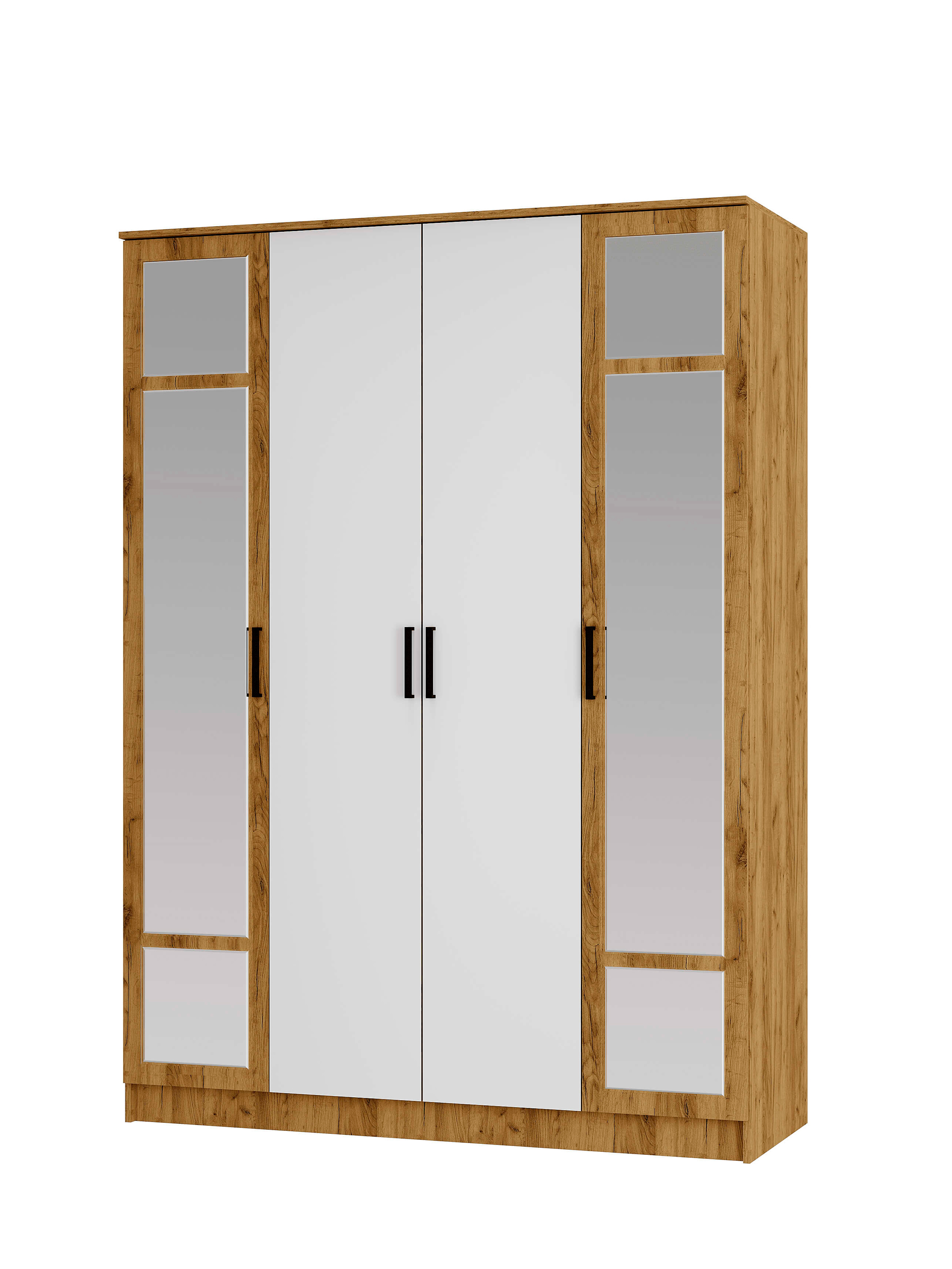 Изображение товара Шкаф распашной BTS УТ-00104999 160x221.6x61 см крафт белый ЛДСП современный