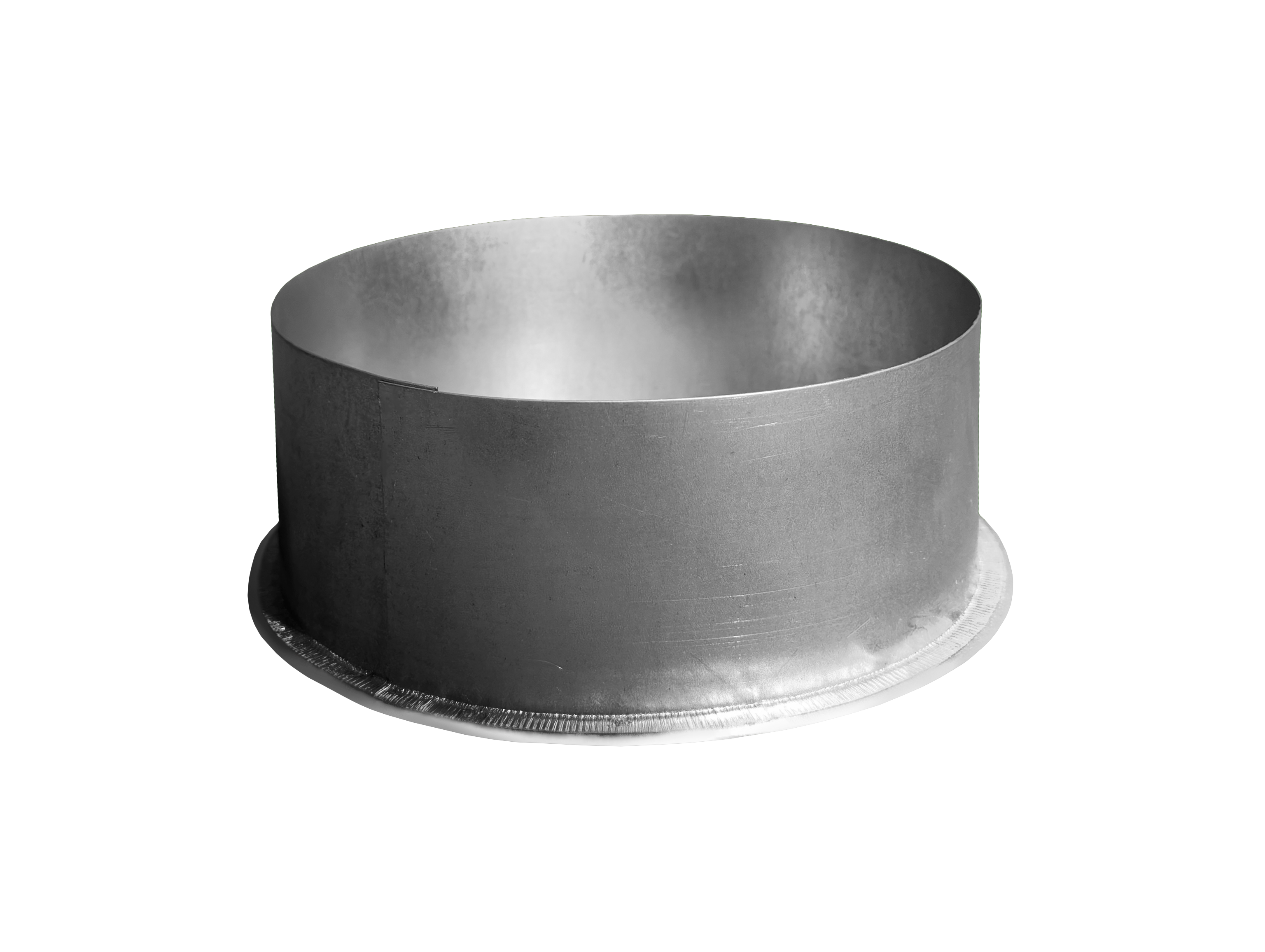 Изображение товара Заглушка Шамрай ZK D140 мм оцинкованная сталь цвет серый