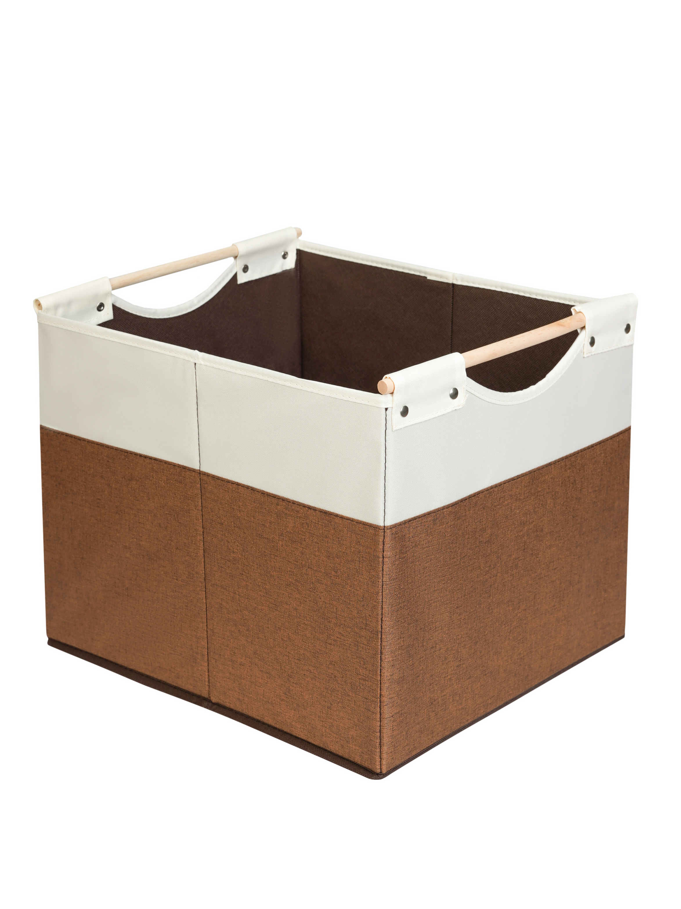 Изображение товара Органайзер для хранения Еврогарант Cappuccino 38х32х32 см бежевый