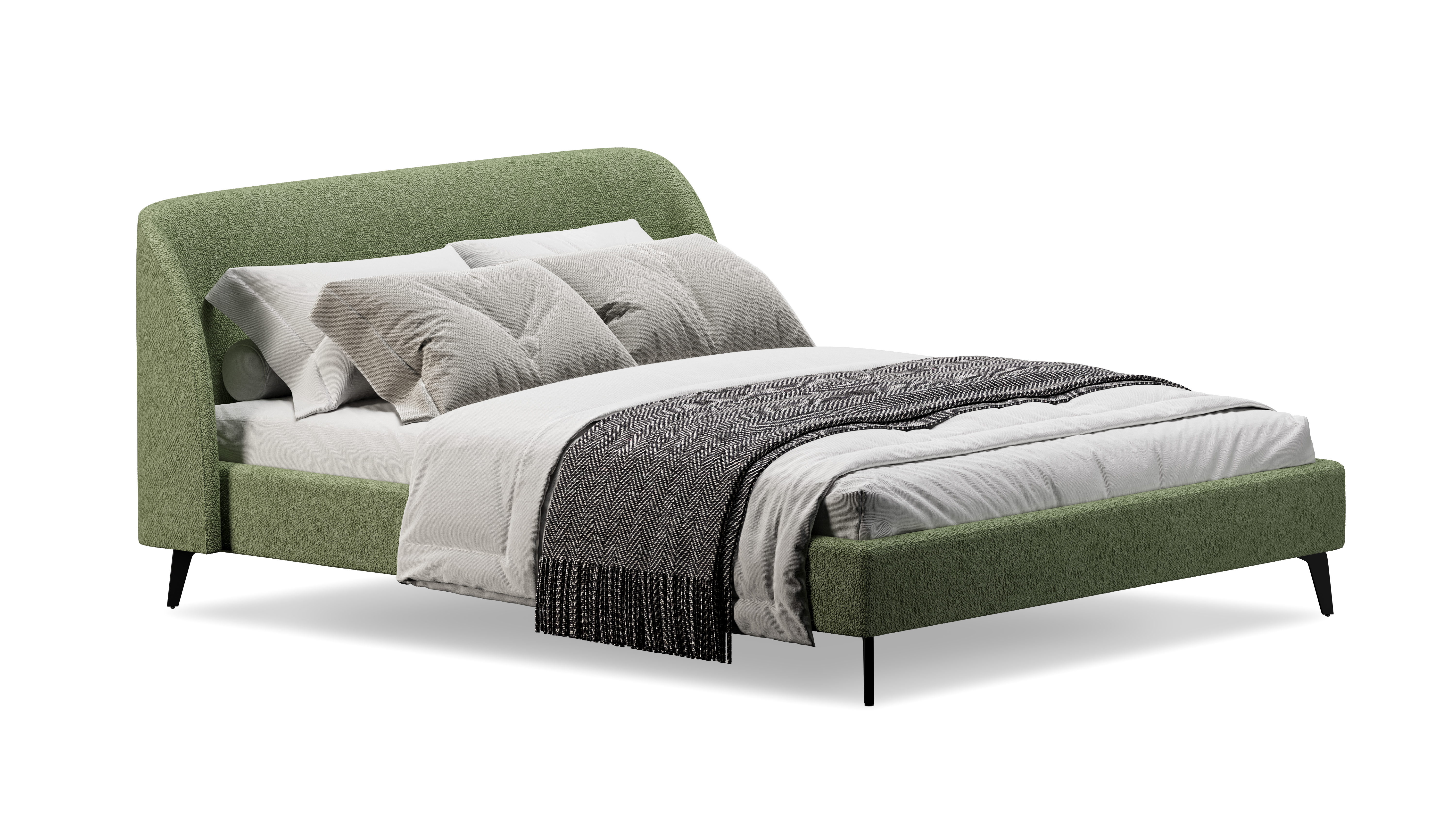 Изображение товара Кровать Мebelroom Мосс Соул618 с ортопедическим основанием и выбором ткани