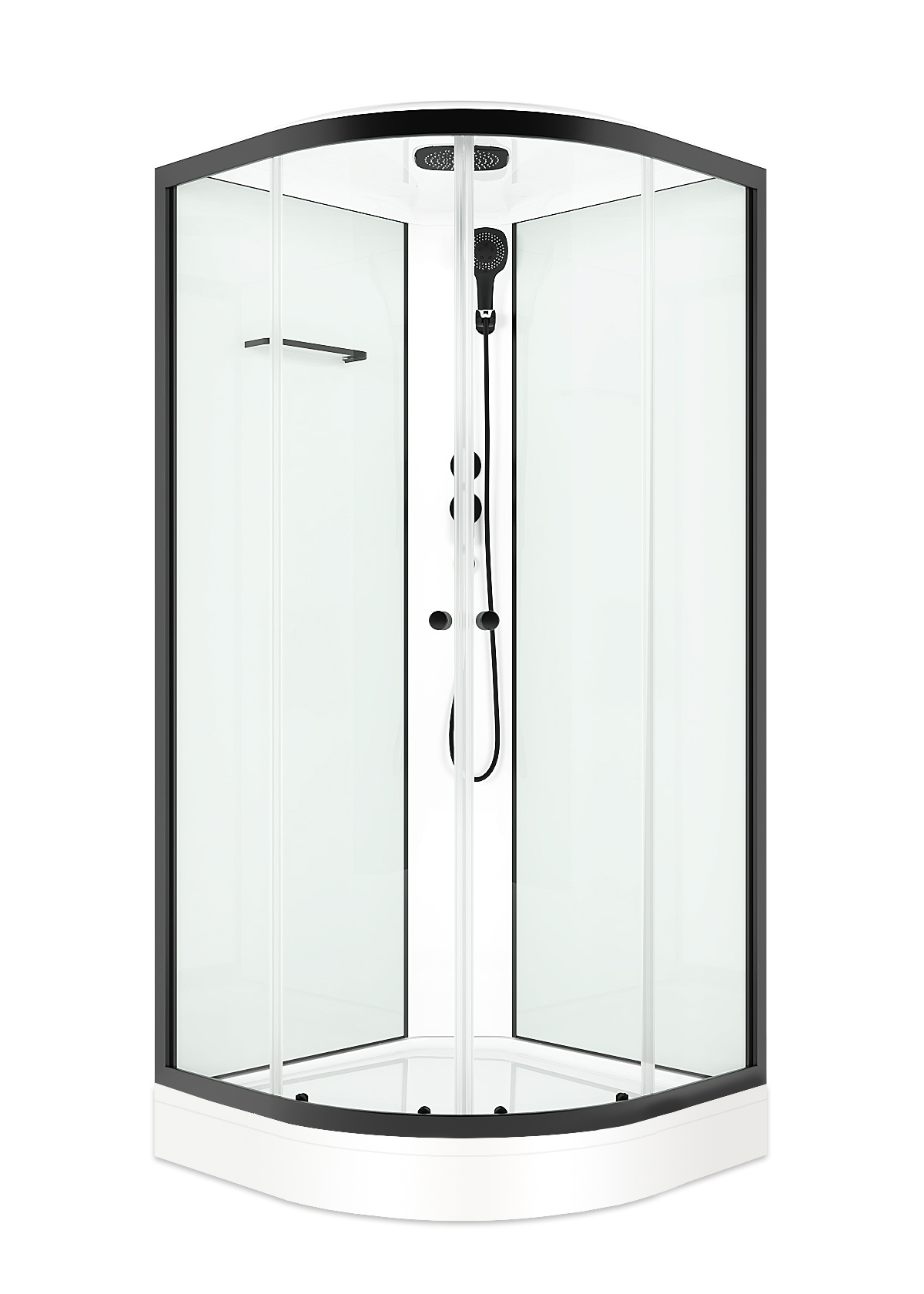 Изображение товара Душевая кабина Domani-Spa Delight Slim 99 90x90x218 см Изображение товара Душевая кабина Domani-Spa Delight Slim 99 90x90x218 см