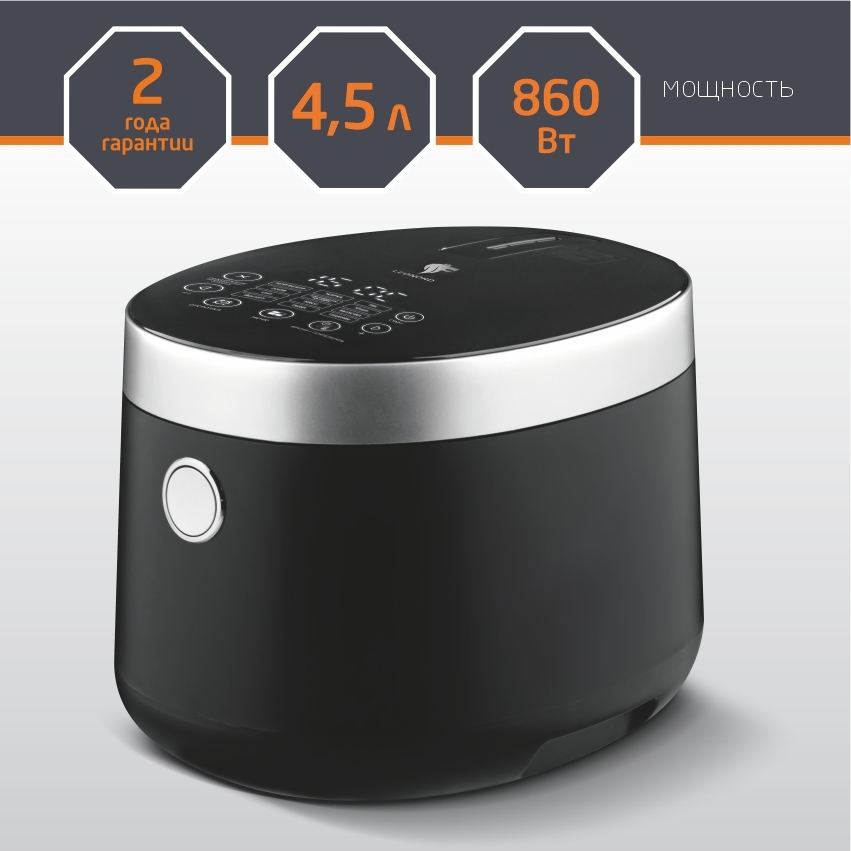 Изображение товара Мультиварка Leonord Le-1761e 4.5 л 12 программ сенсорное управление