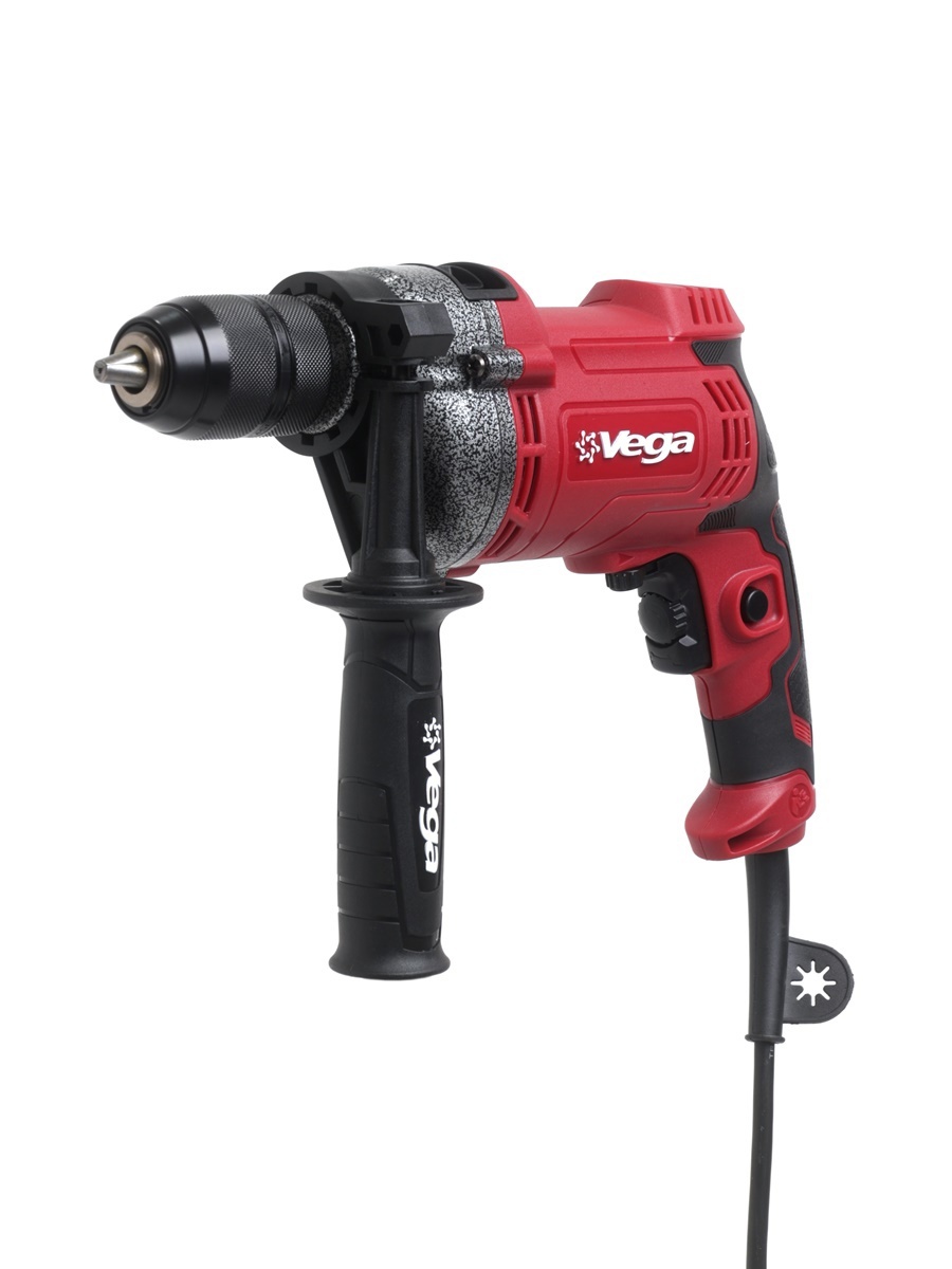 Изображение товара Дрель сетевая Vega VD1200 1200 Вт ударная для бетона и дерева