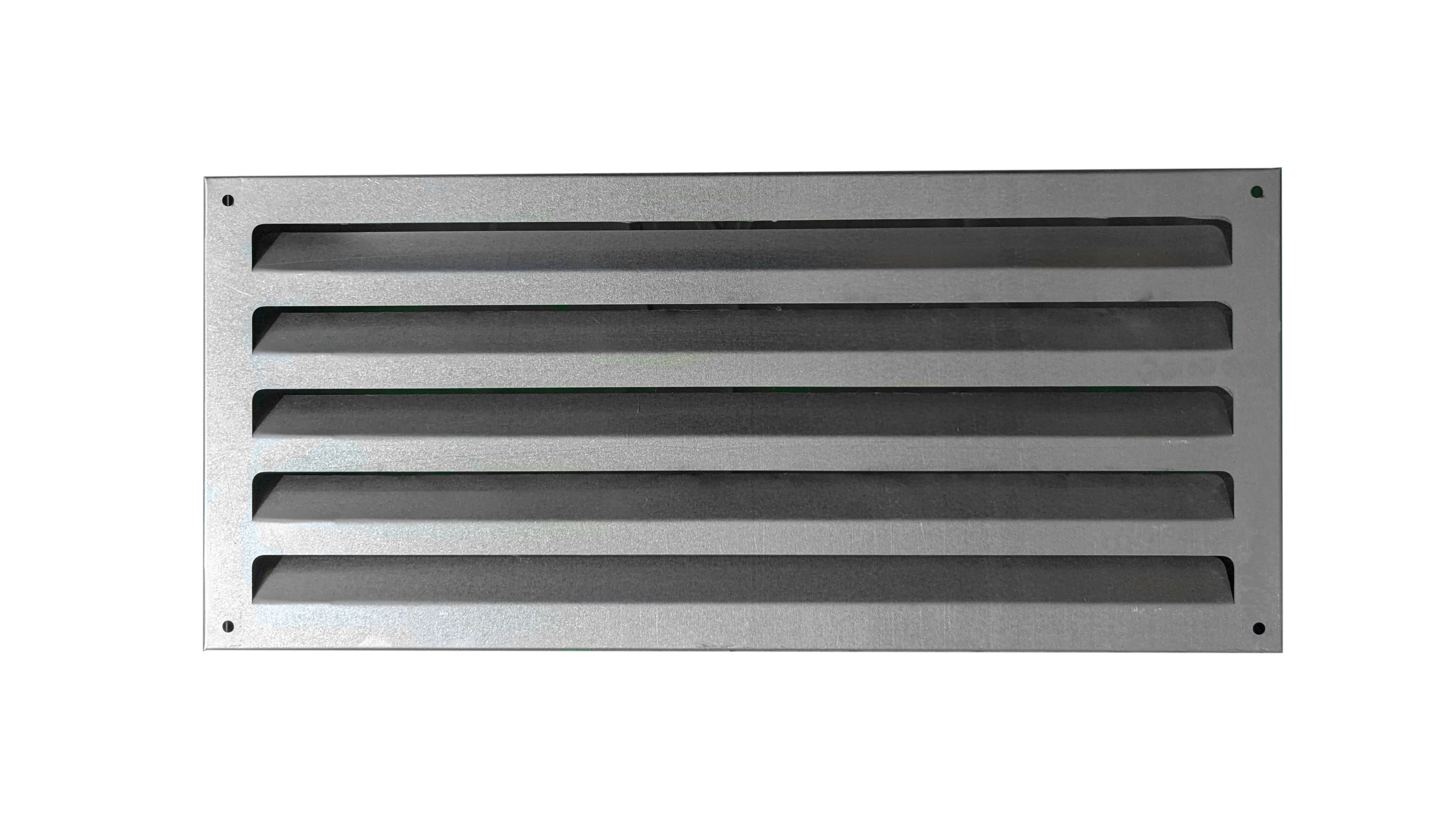 Изображение товара Вентиляционная решетка Шамрай RG 500x1000 мм оцинкованная сталь серебристая