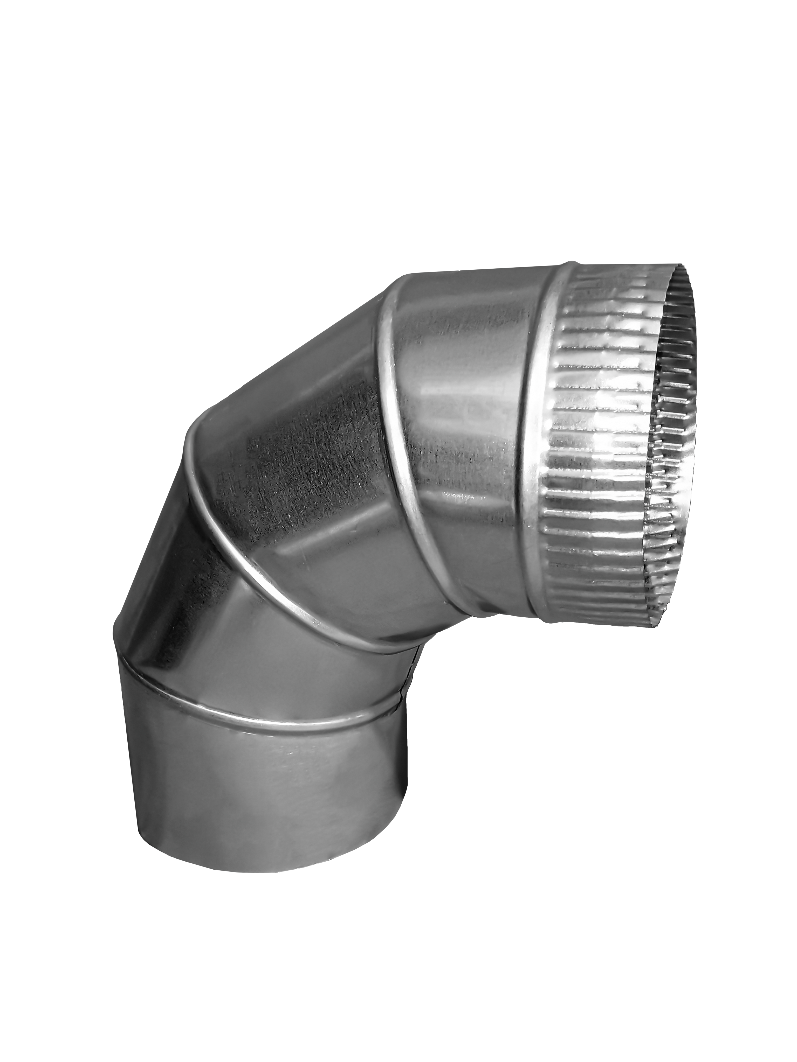 Изображение товара Отвод 90° Шамрай D135 мм оцинкованная сталь