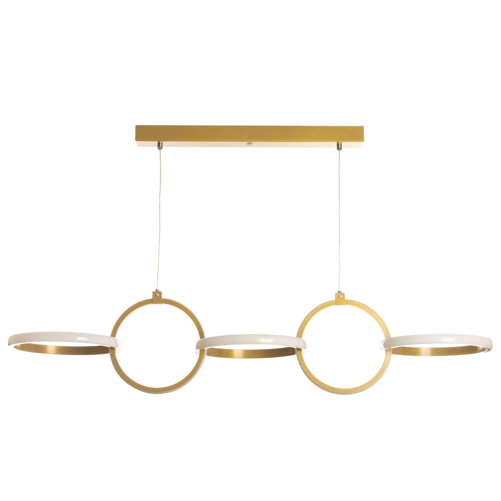 Изображение товара Люстра подвесная светодиодная Bayerlux 10385984 3 м² регулируемый белый свет цвет жёлтый/золотой